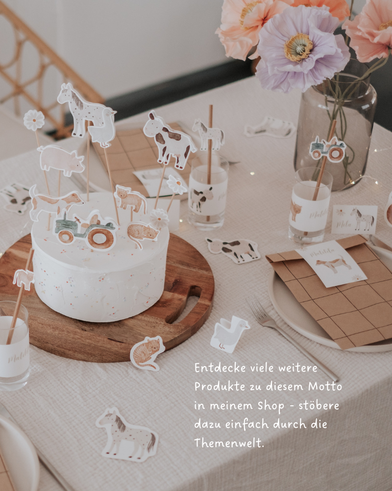 Einladung Smartphone Video Bauernhof Katze