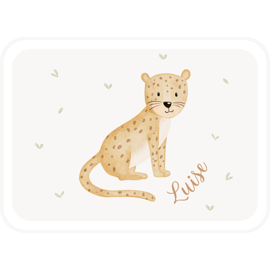 Datei für Brotdose Gepard