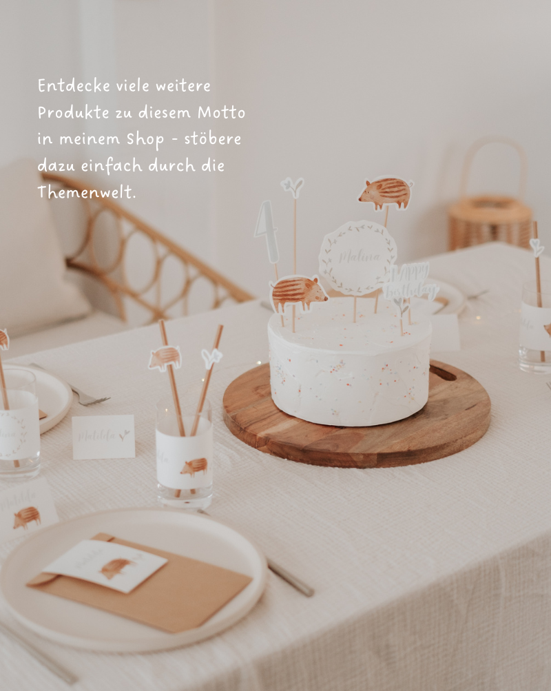 Geschenkanhänger Frischlinge