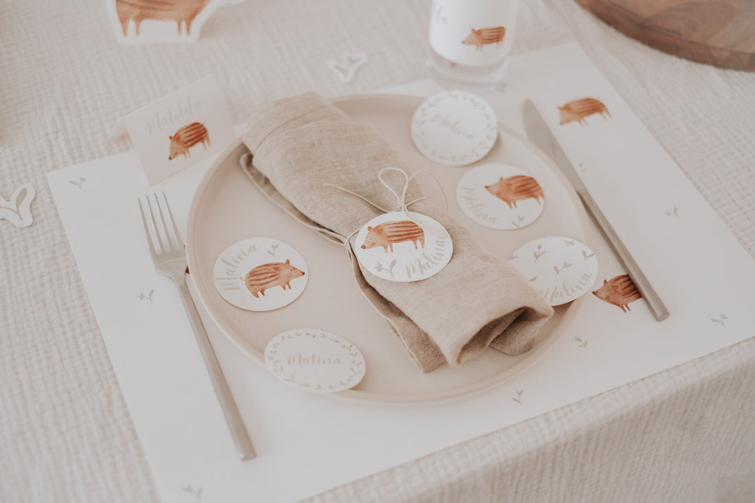 Geschenkanhänger Frischlinge