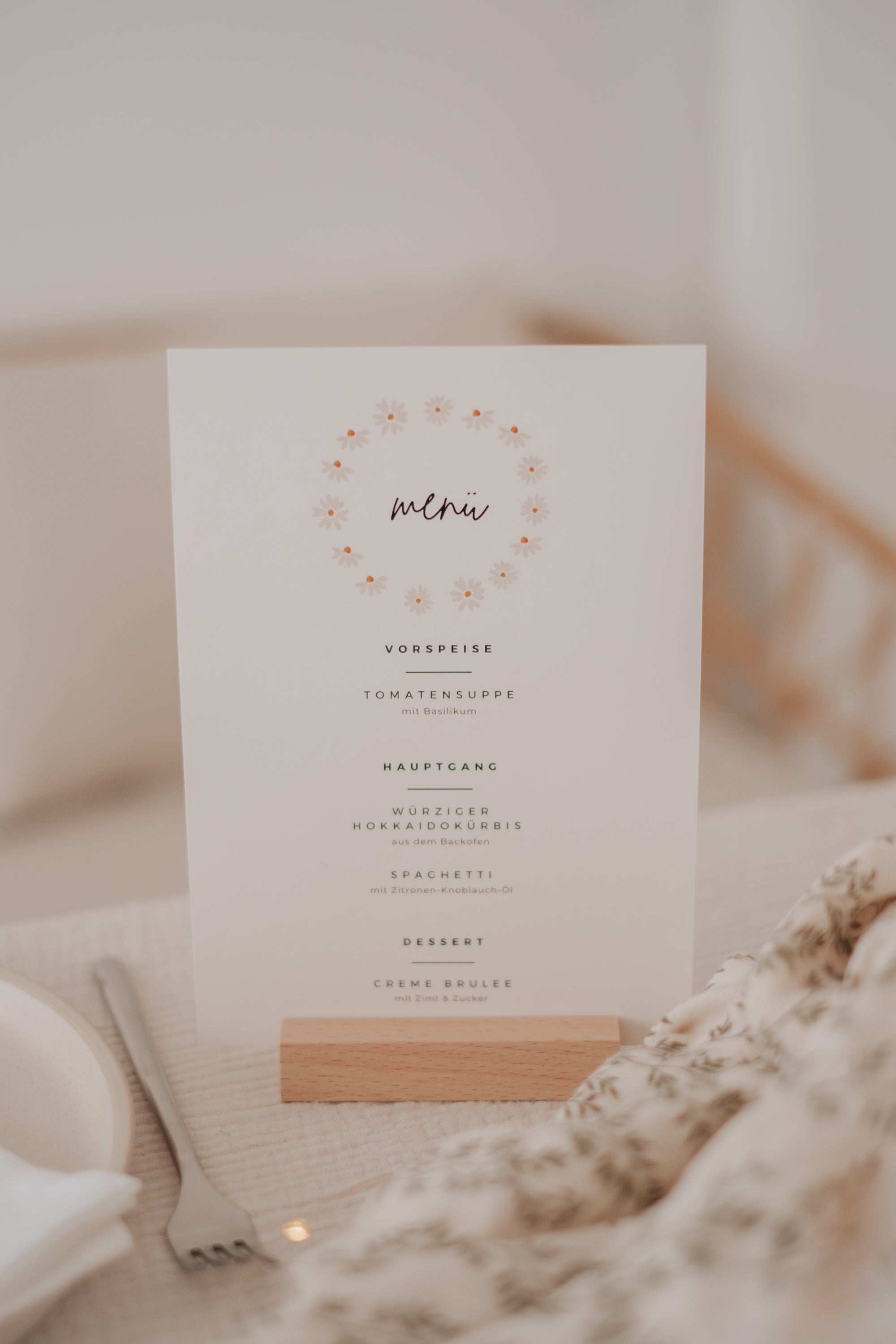 Set Taufe Gänseblümchen - großes Bundle