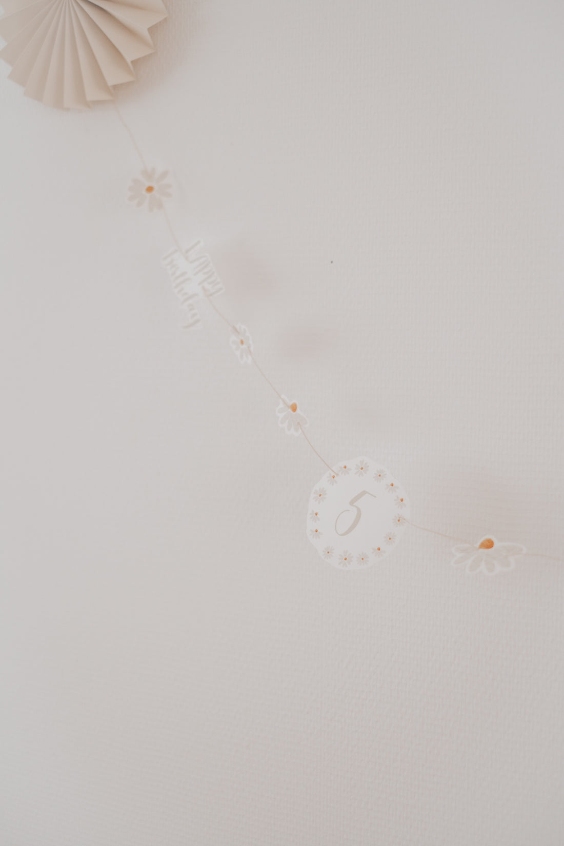 Girlande Gänseblümchen