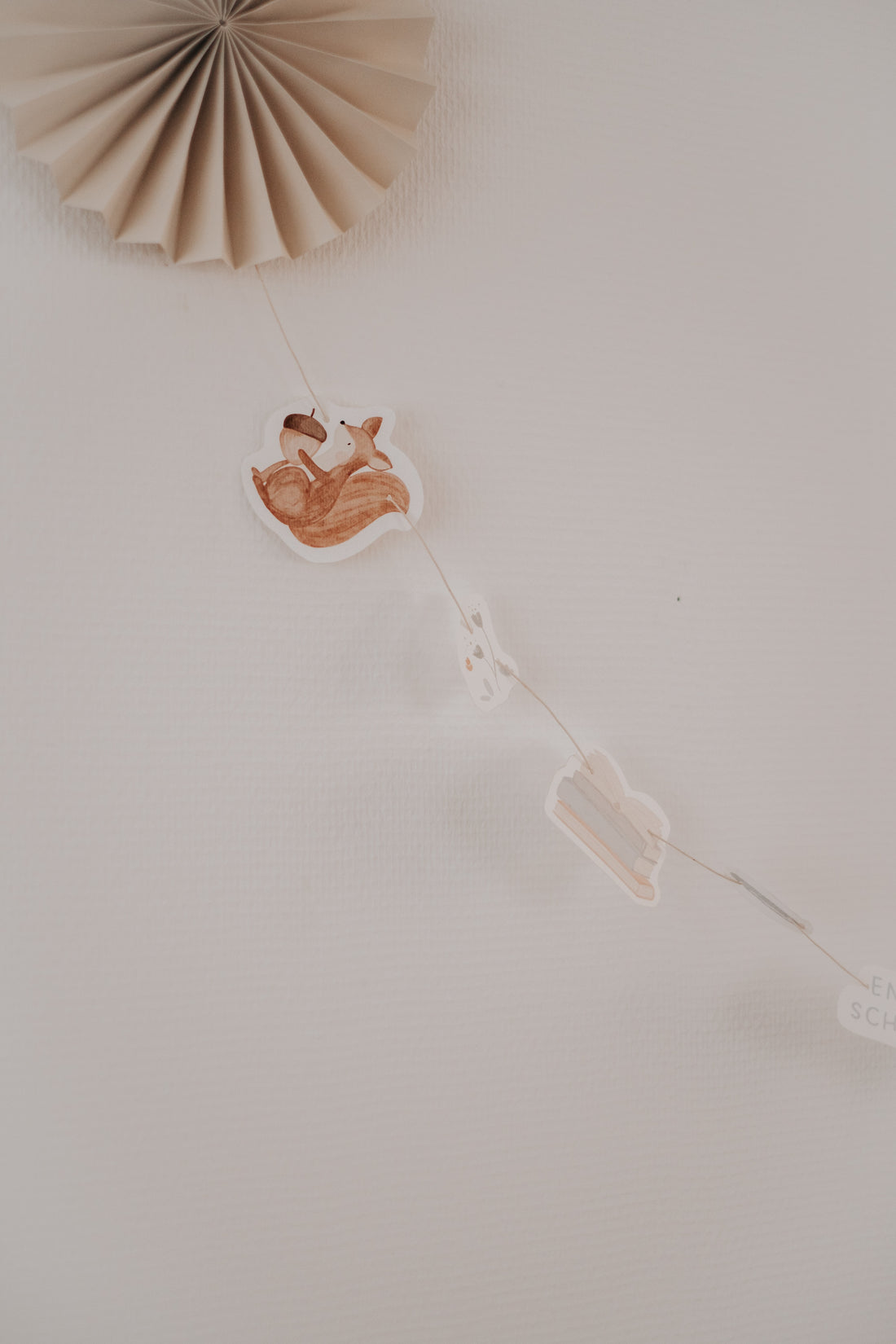 Girlande Schulanfang Eichhörnchen