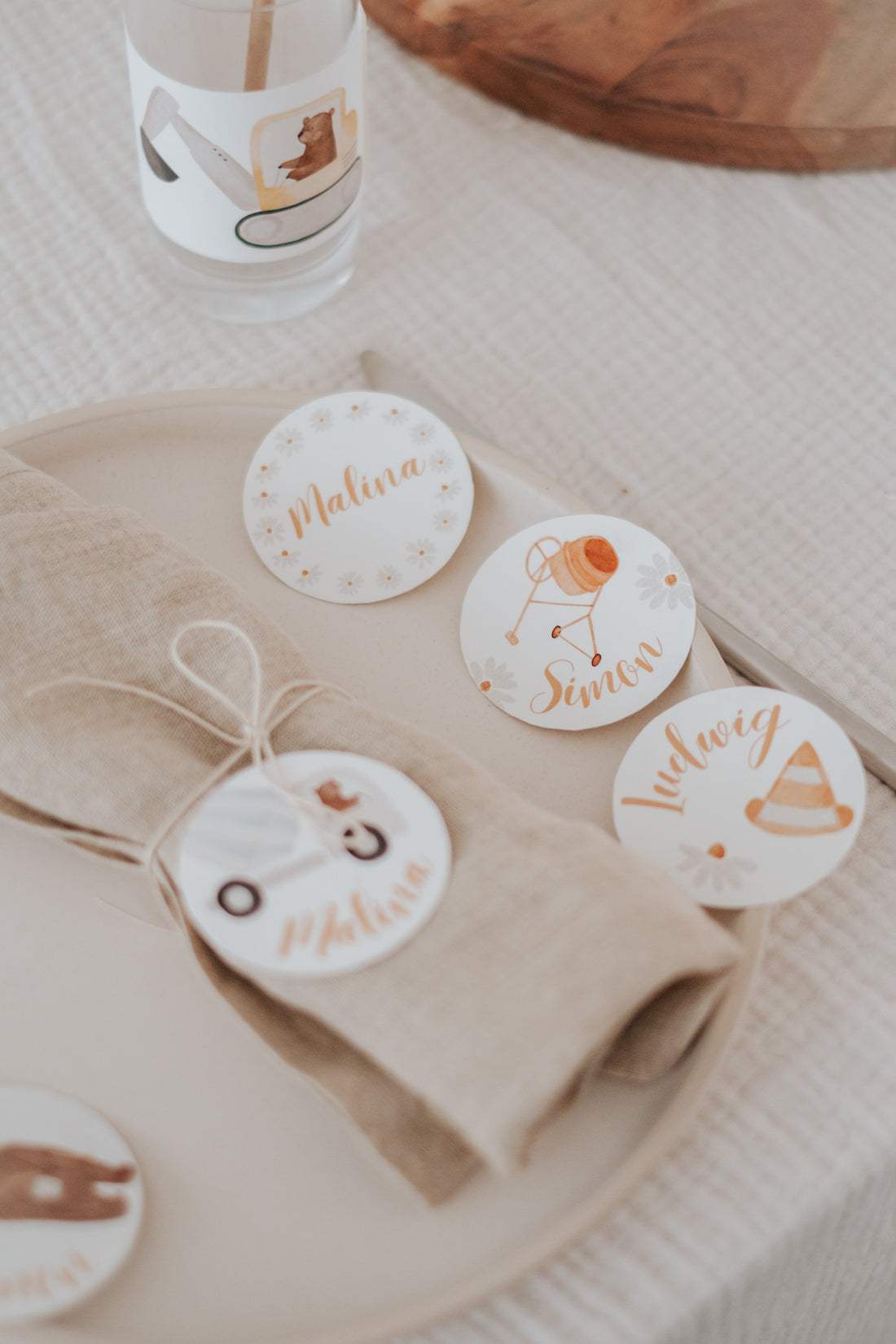 Geschenkanhänger Baustelle