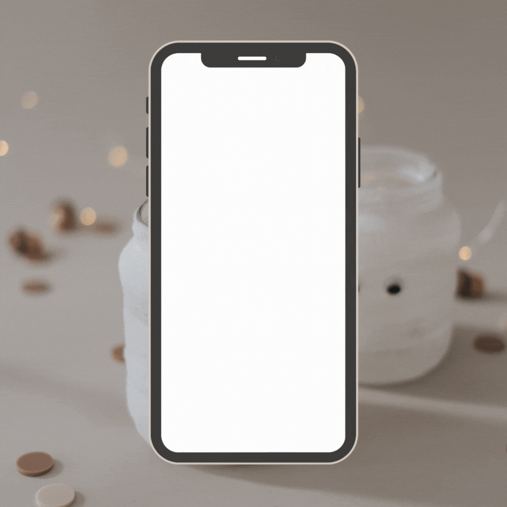 Einladung Smartphone Video Halloween Kürbis & Gespenst | Variante Gespenst