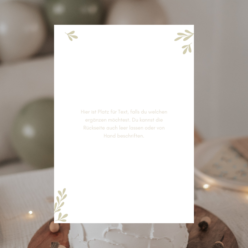 Geburtstagskarte Dinosaurier Brontosaurus