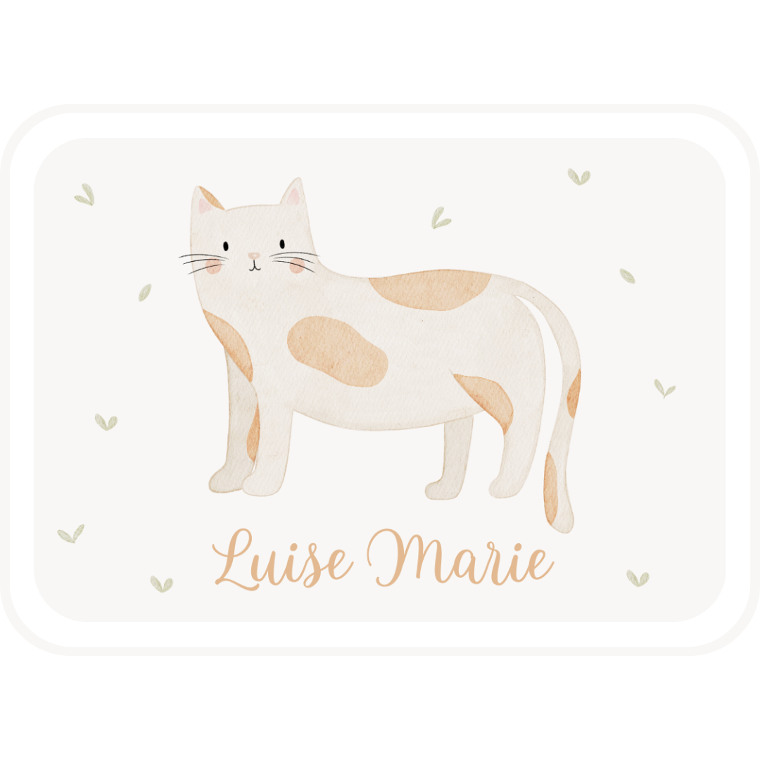 Datei für Brotdose Katze