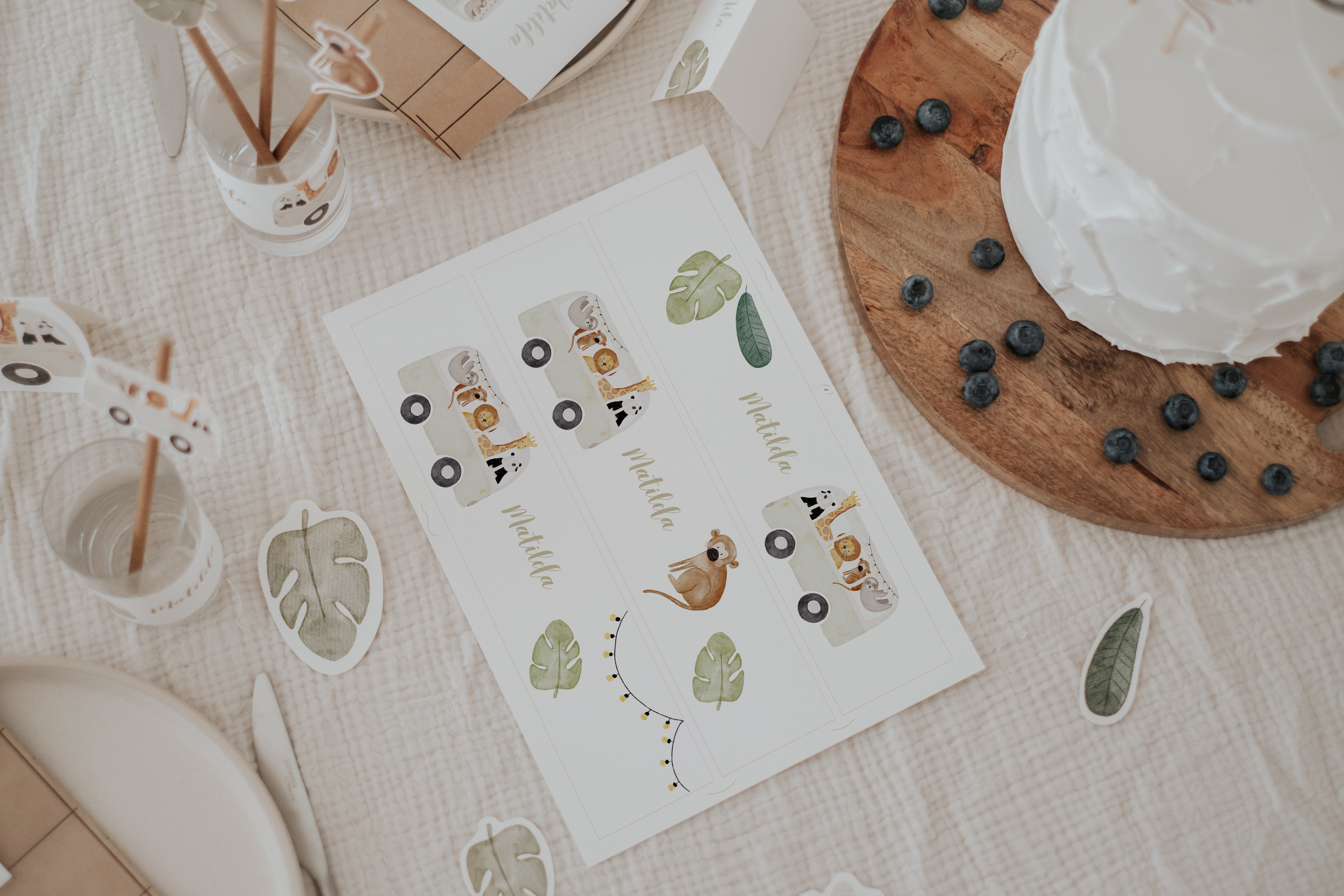 Banderolen Safaribus