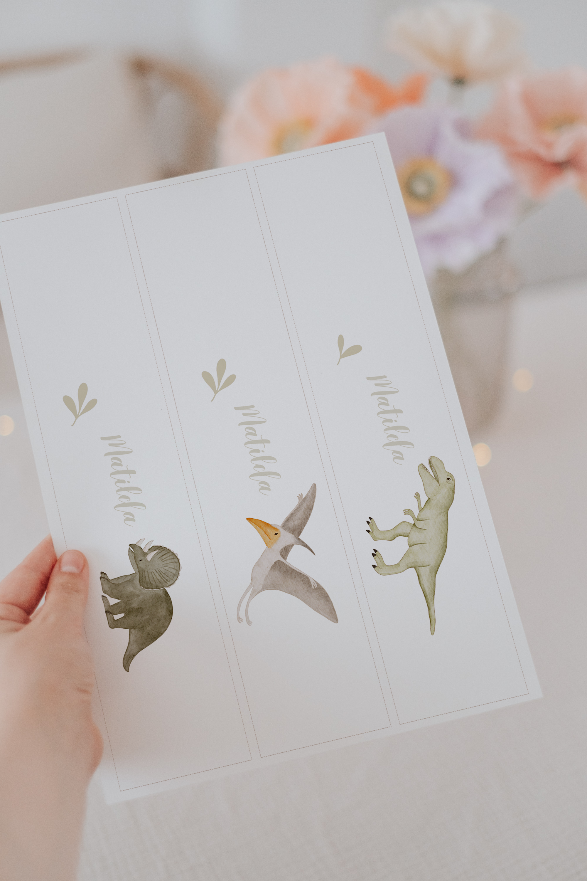 Banderolen Dinosaurier