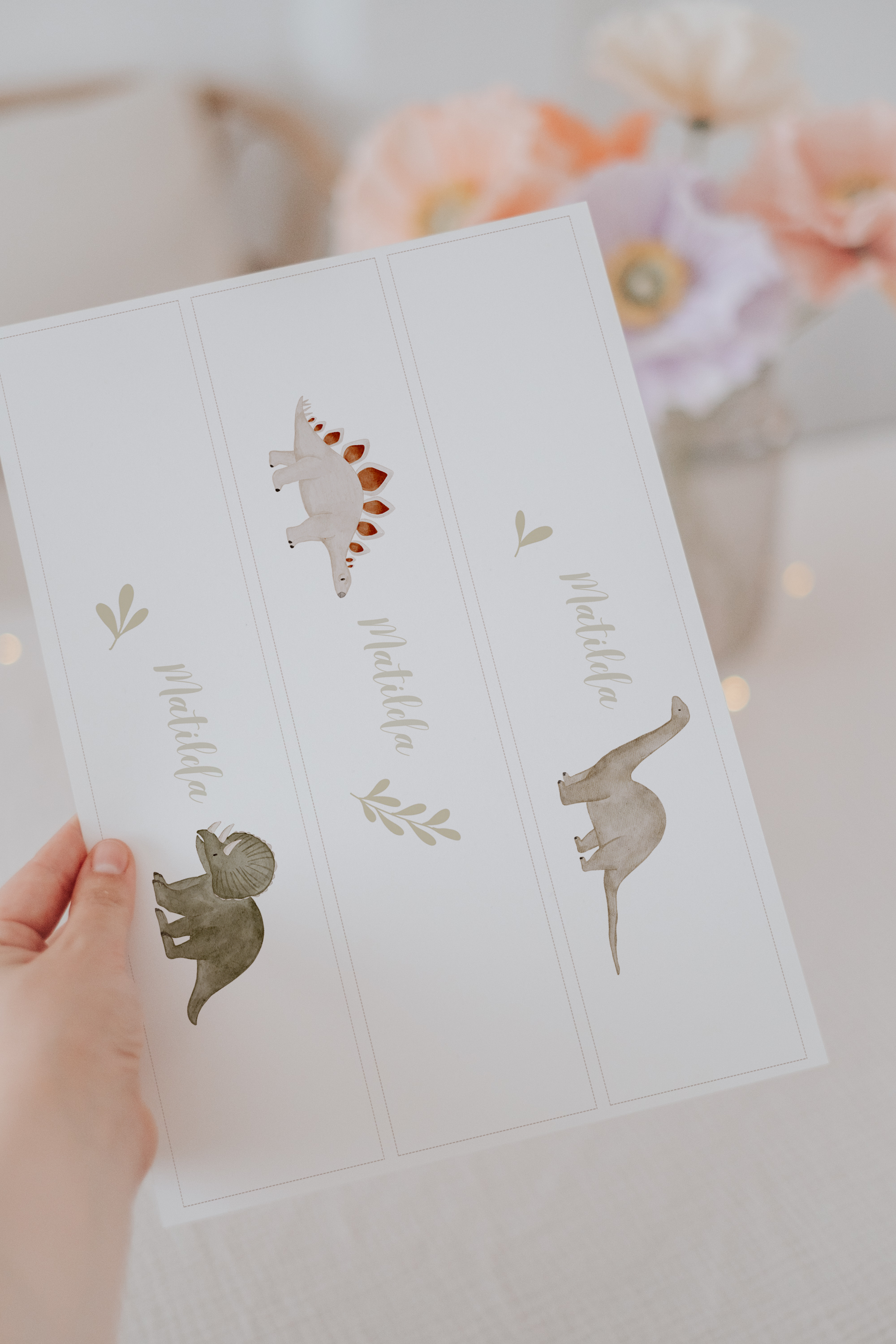 Banderolen Dinosaurier