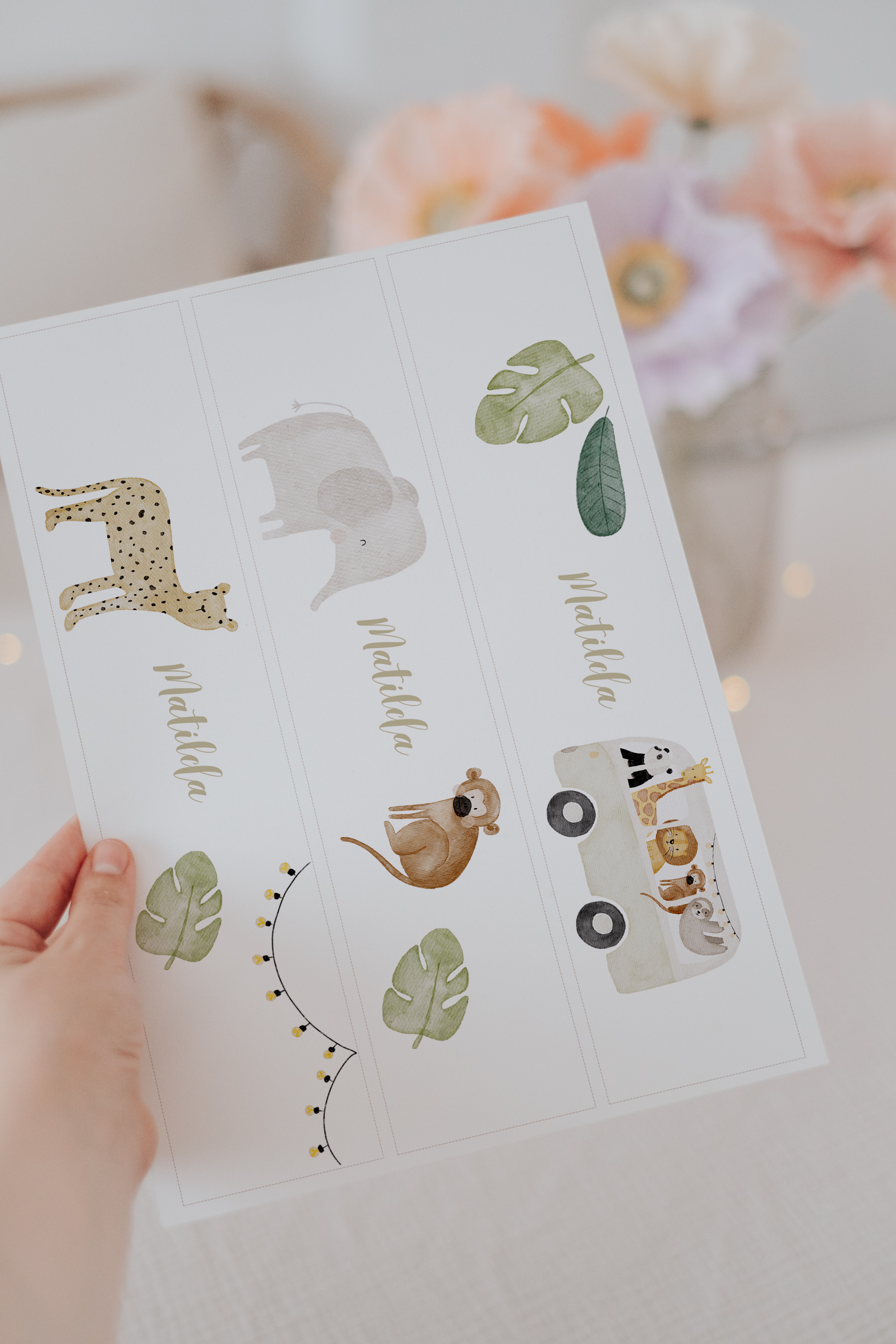 Banderolen Dschungel