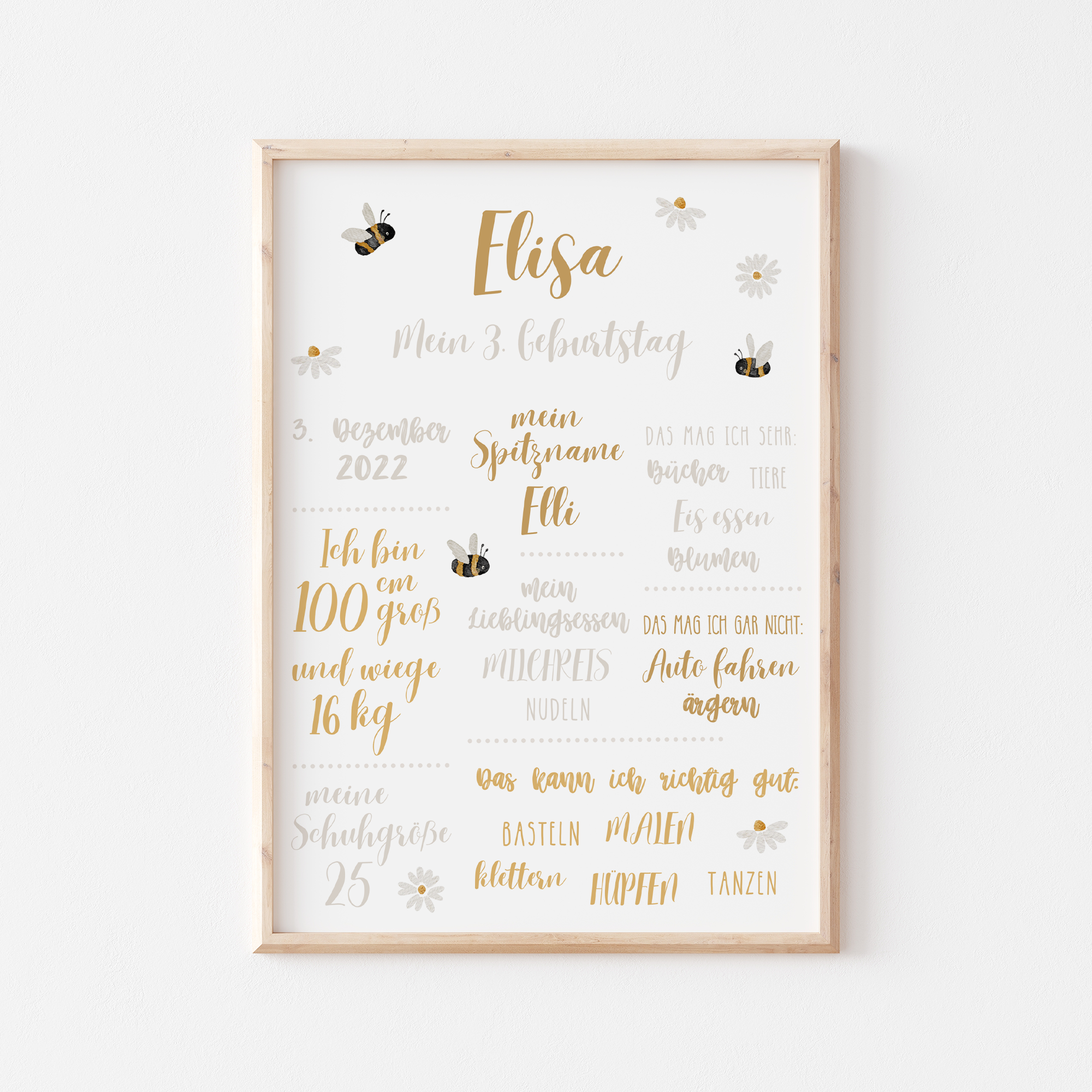 Meilensteintafel Bienen 2