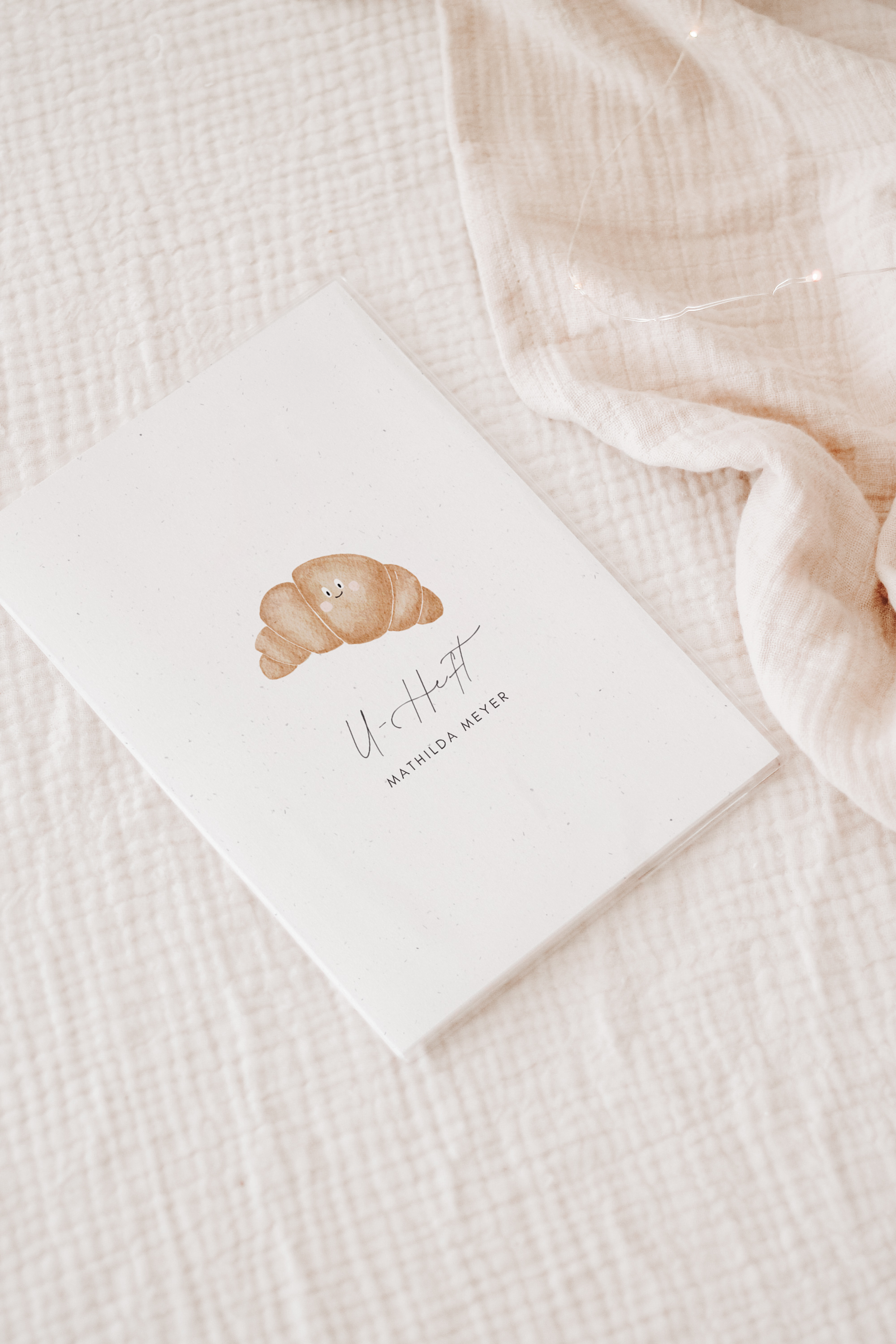 U-Heft Hülle Croissant