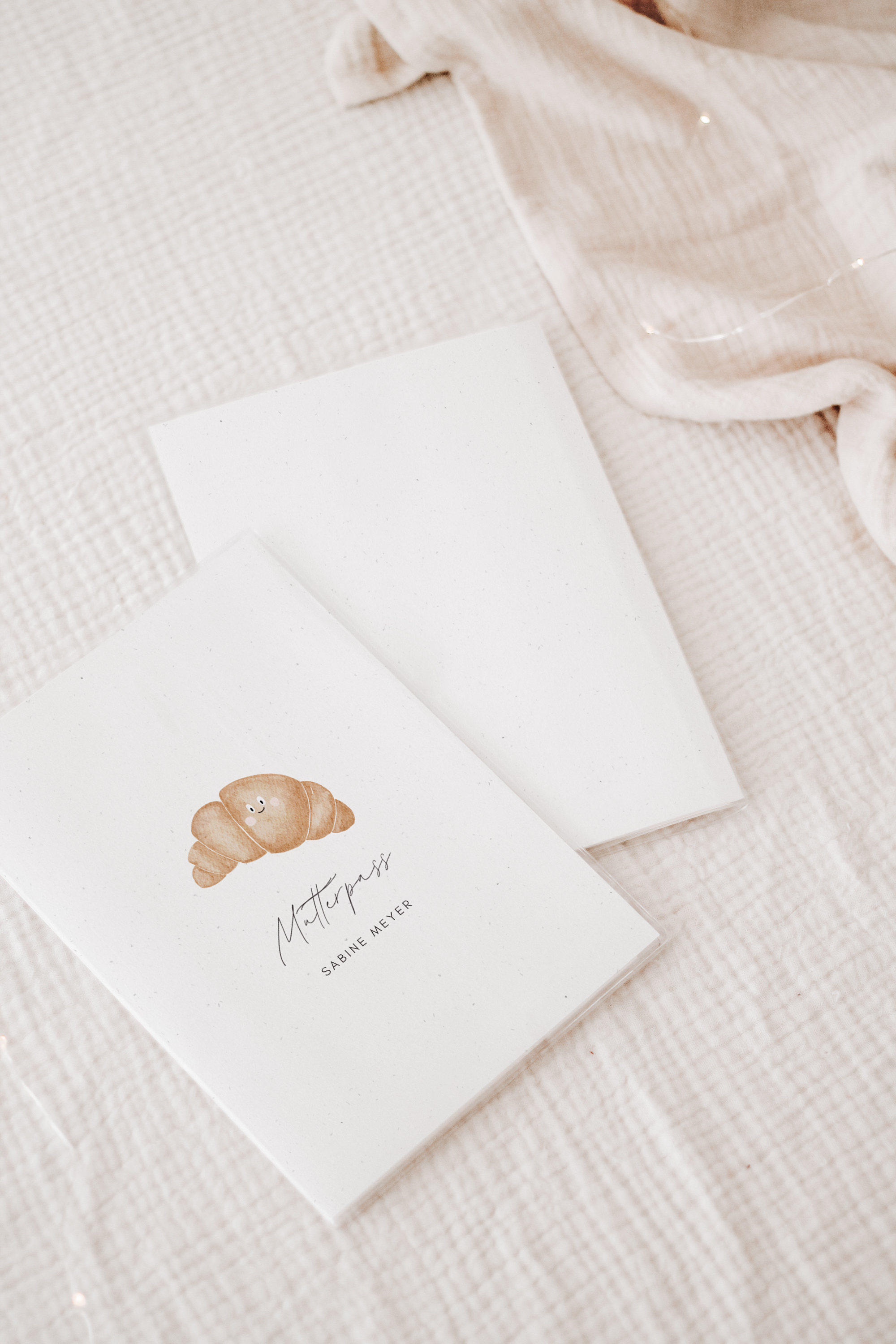 Mutterpass Hülle Croissant