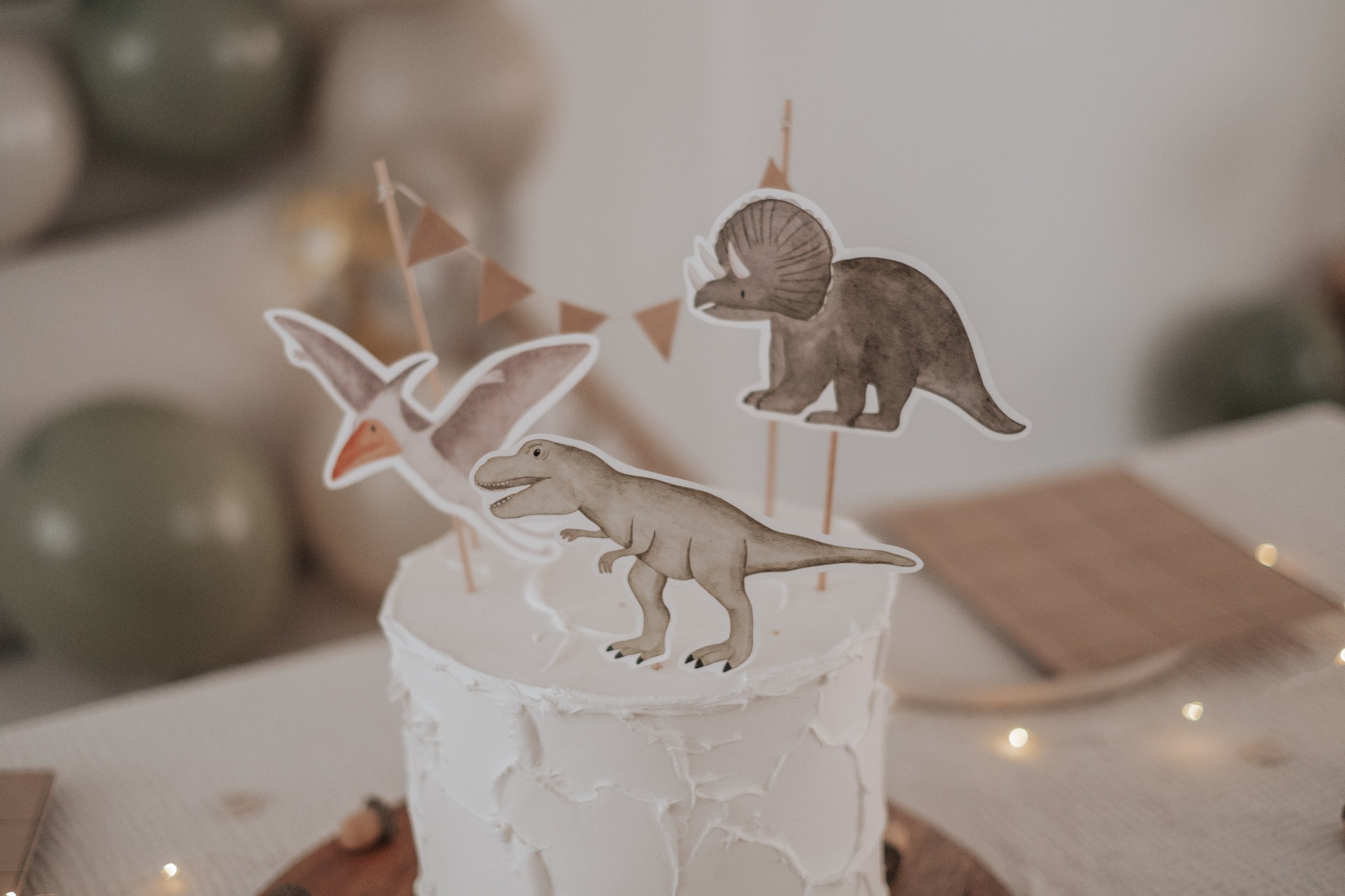Caketopper Dinosaurier T-Rex
