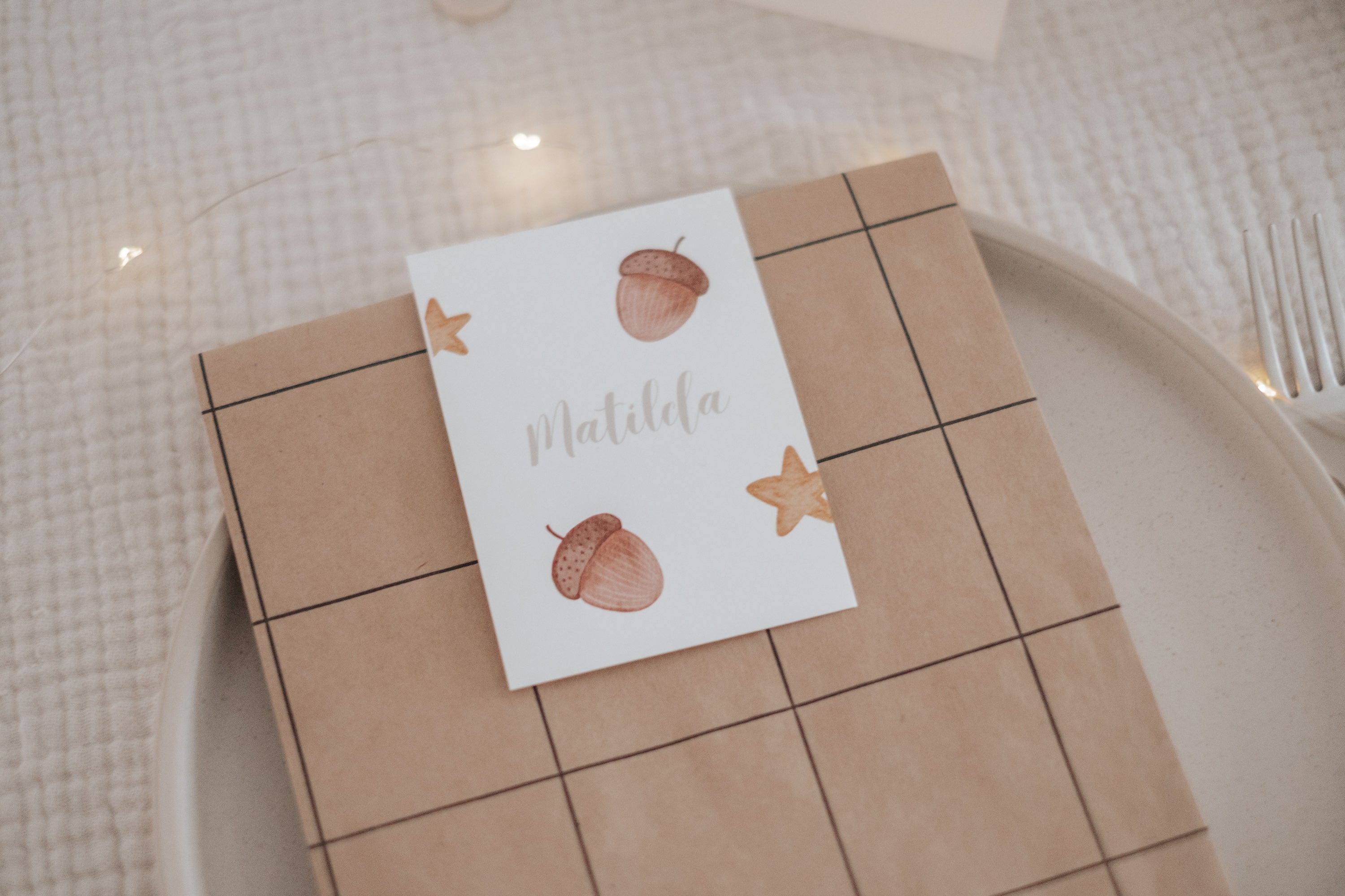 Geschenktüten Pilz und Bär