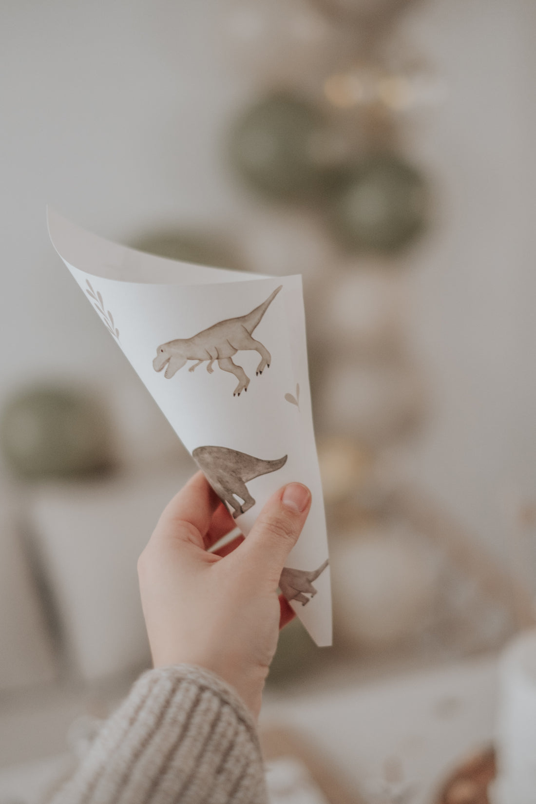 Spitztüte Dinosaurier