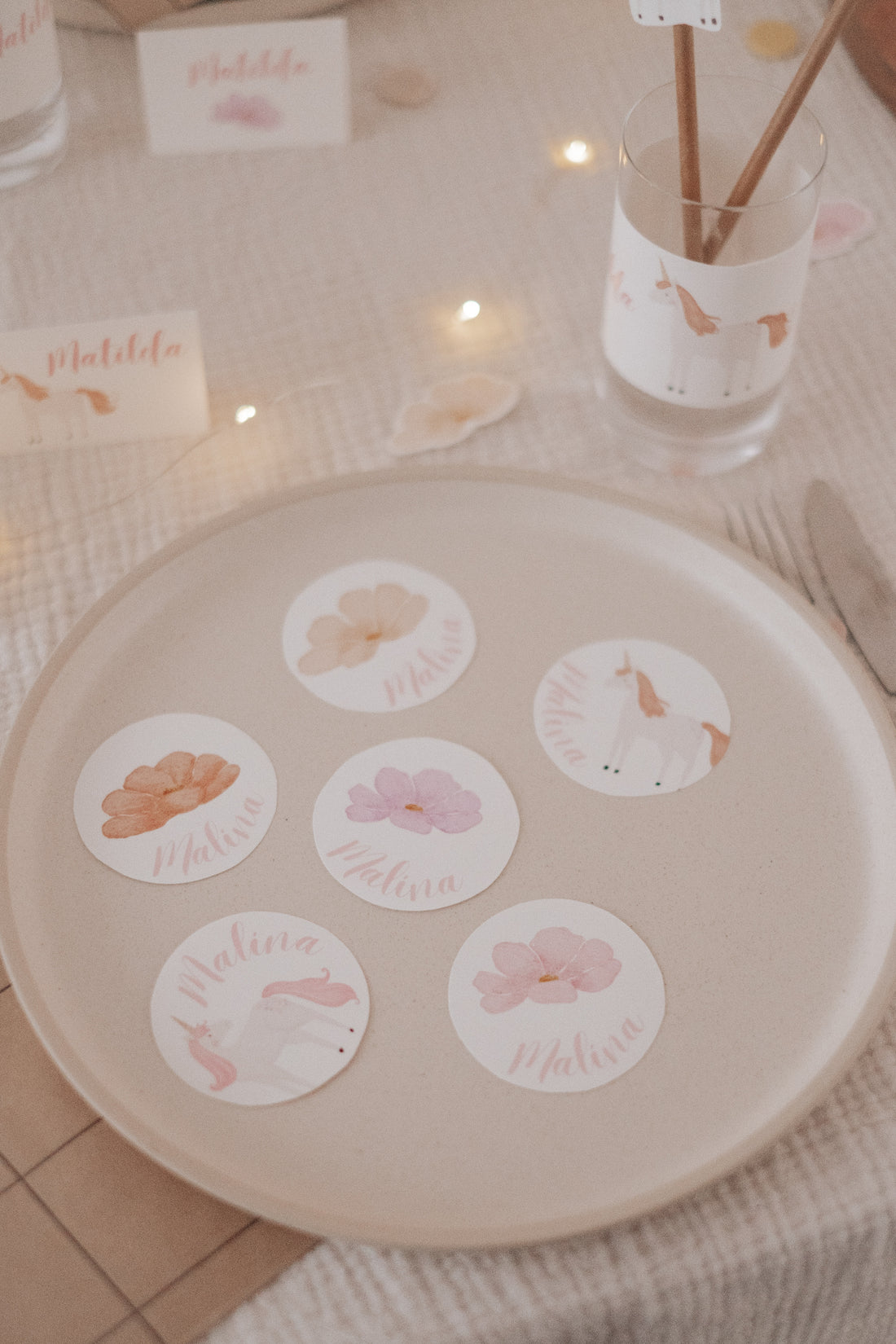 Geschenkanhänger Einhorn