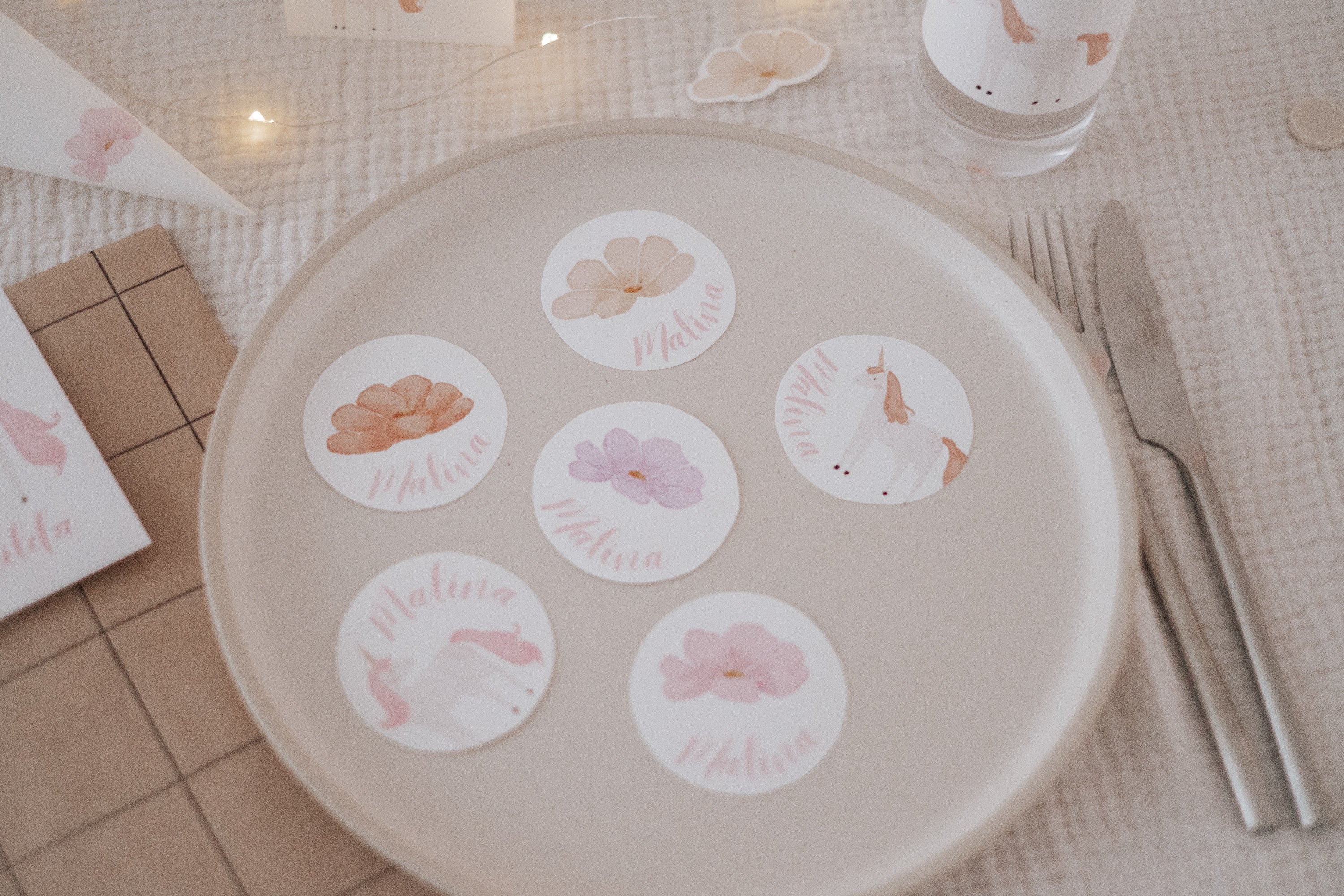 Geschenkanhänger Einhorn