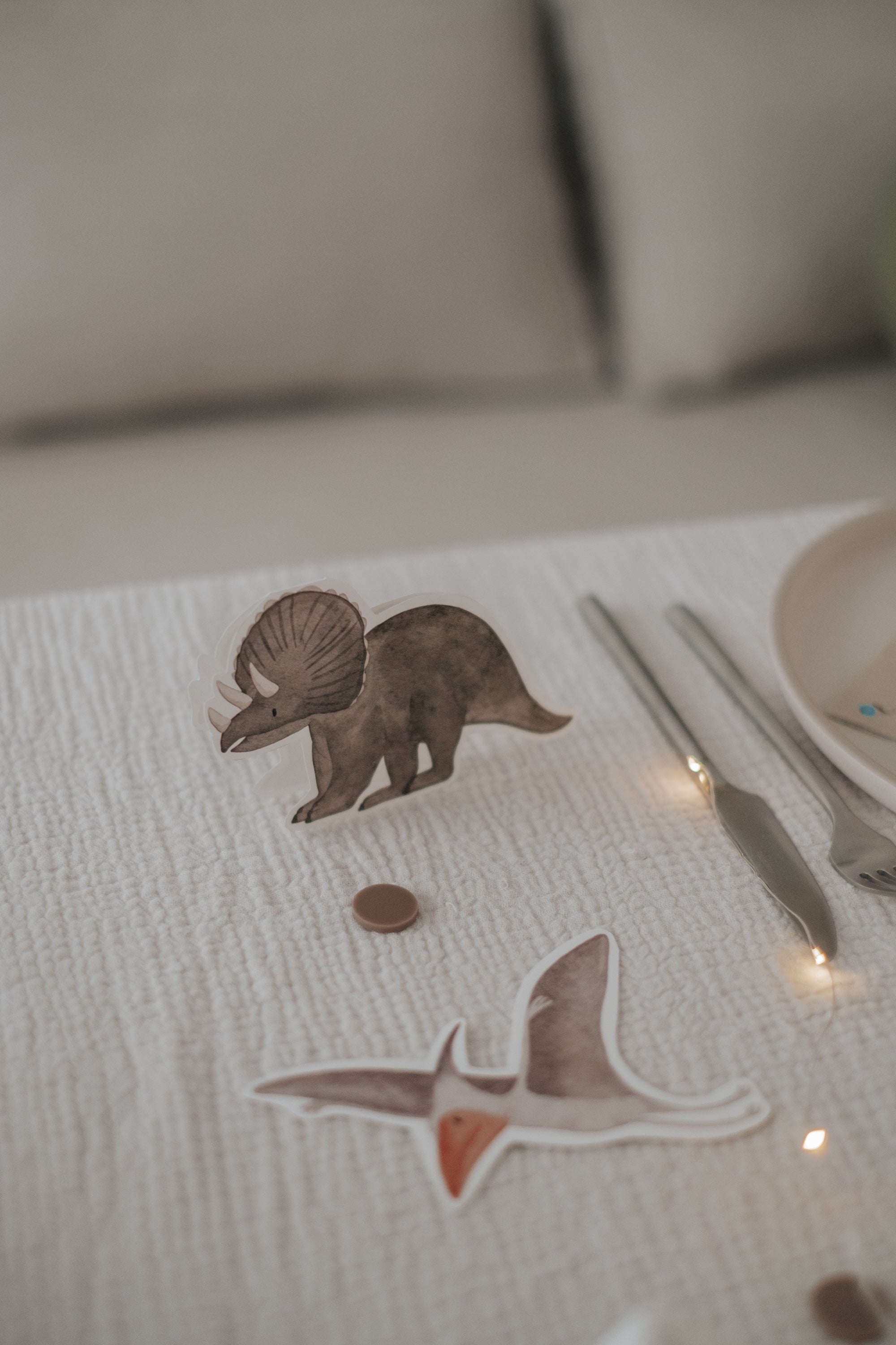 Tischdeko Dinosaurier