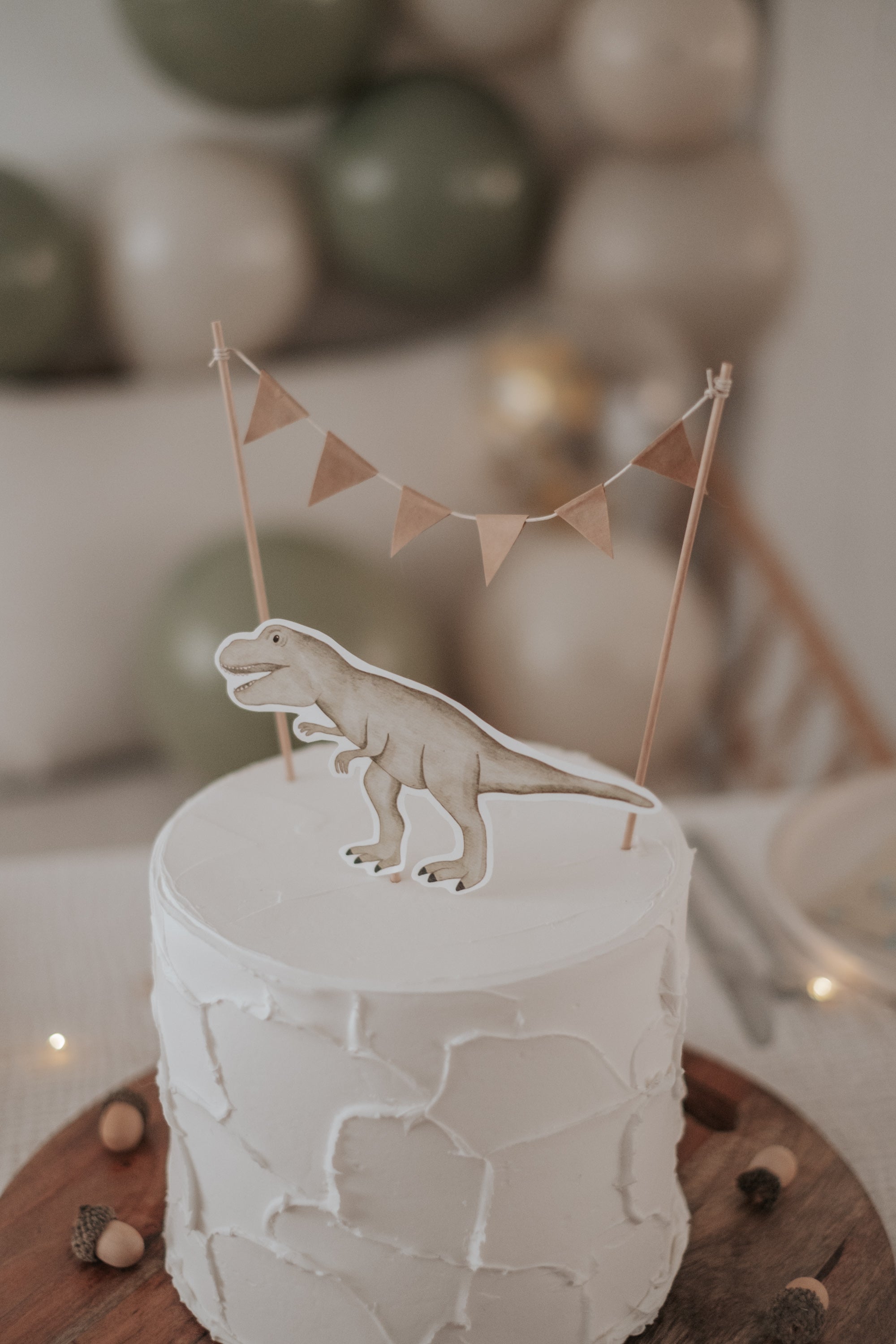 Caketopper Dinosaurier T-Rex