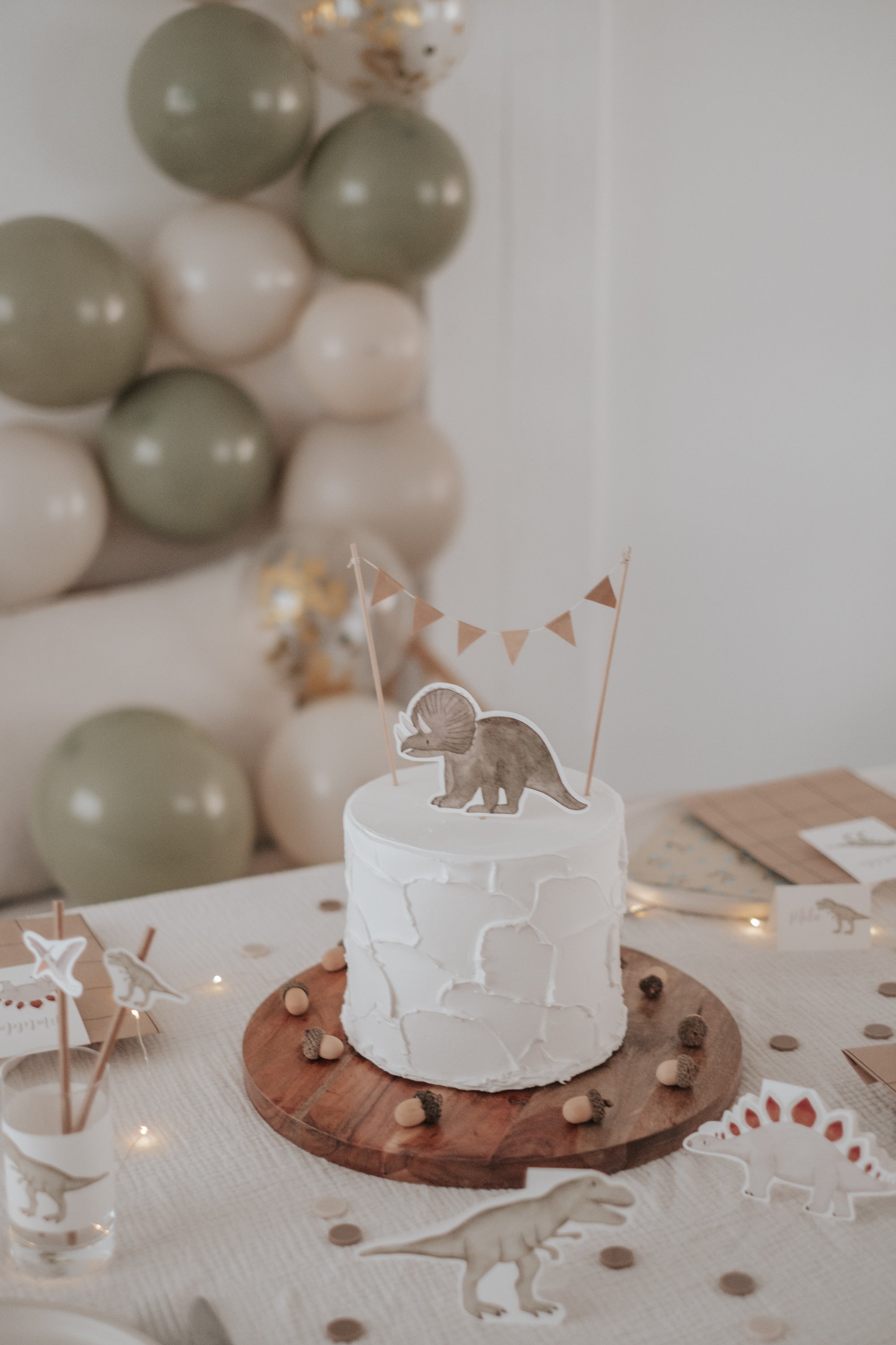 Caketopper Dinosaurier