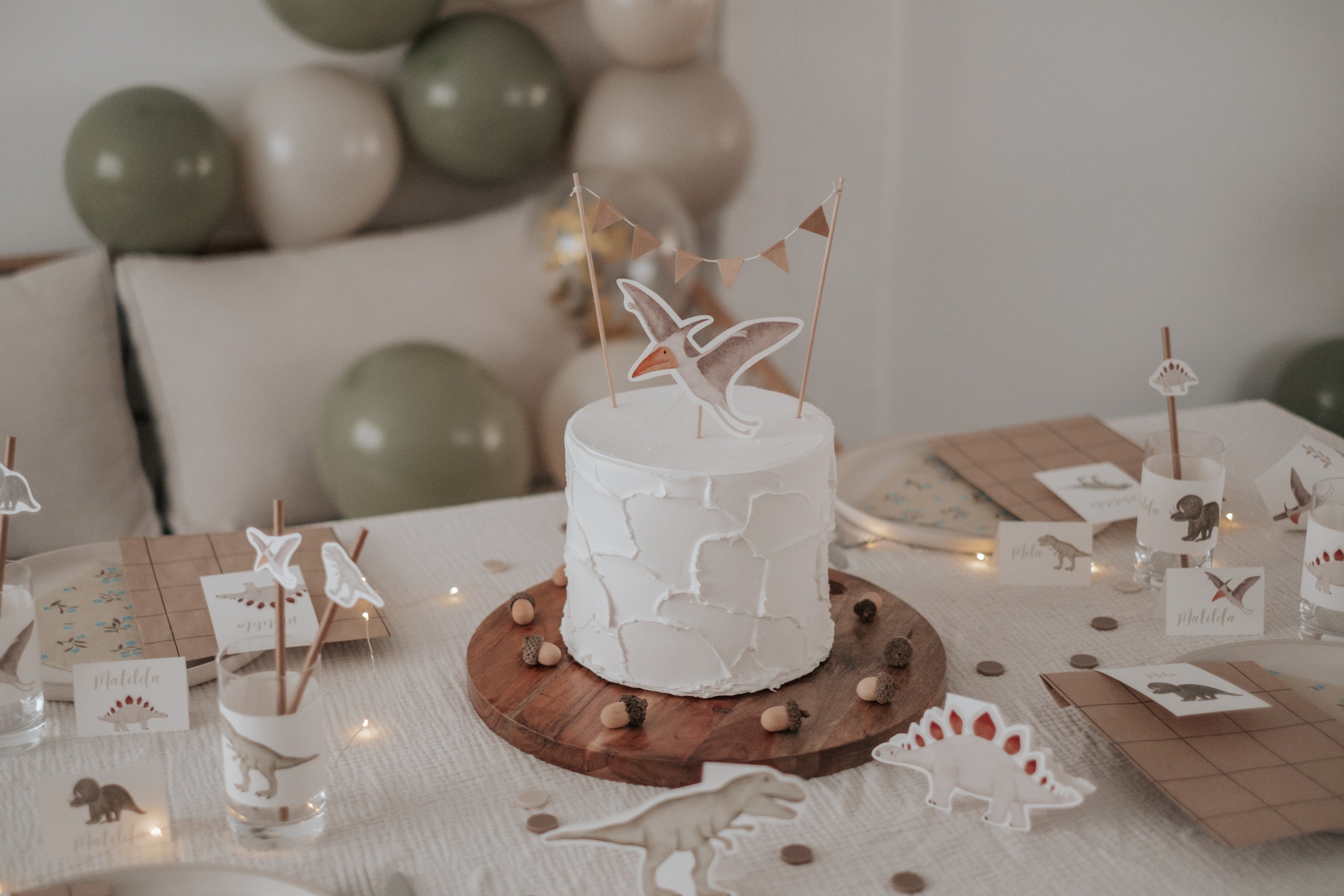 Caketopper Dinosaurier T-Rex