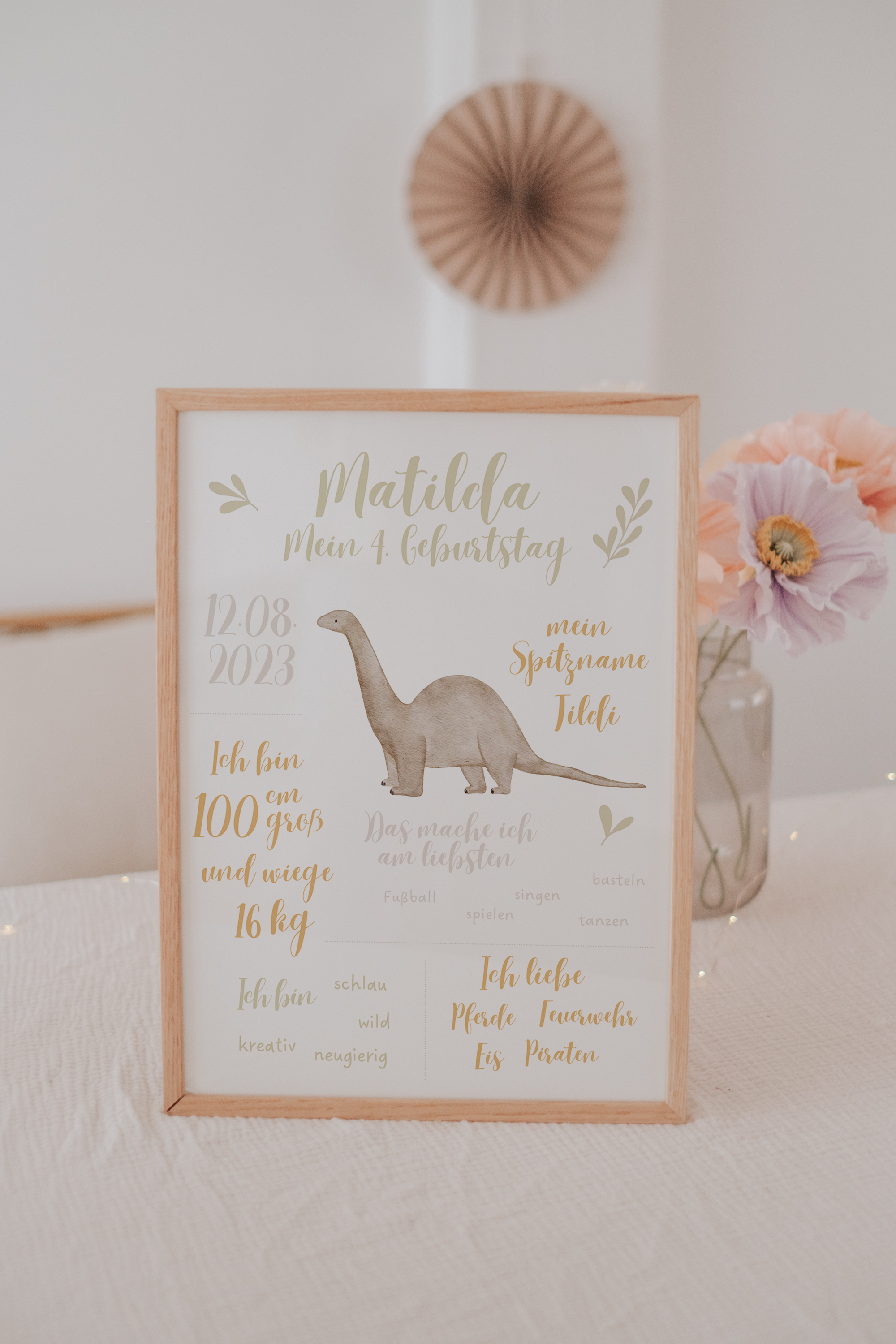 Meilensteintafel Dinosaurier Brontosaurus