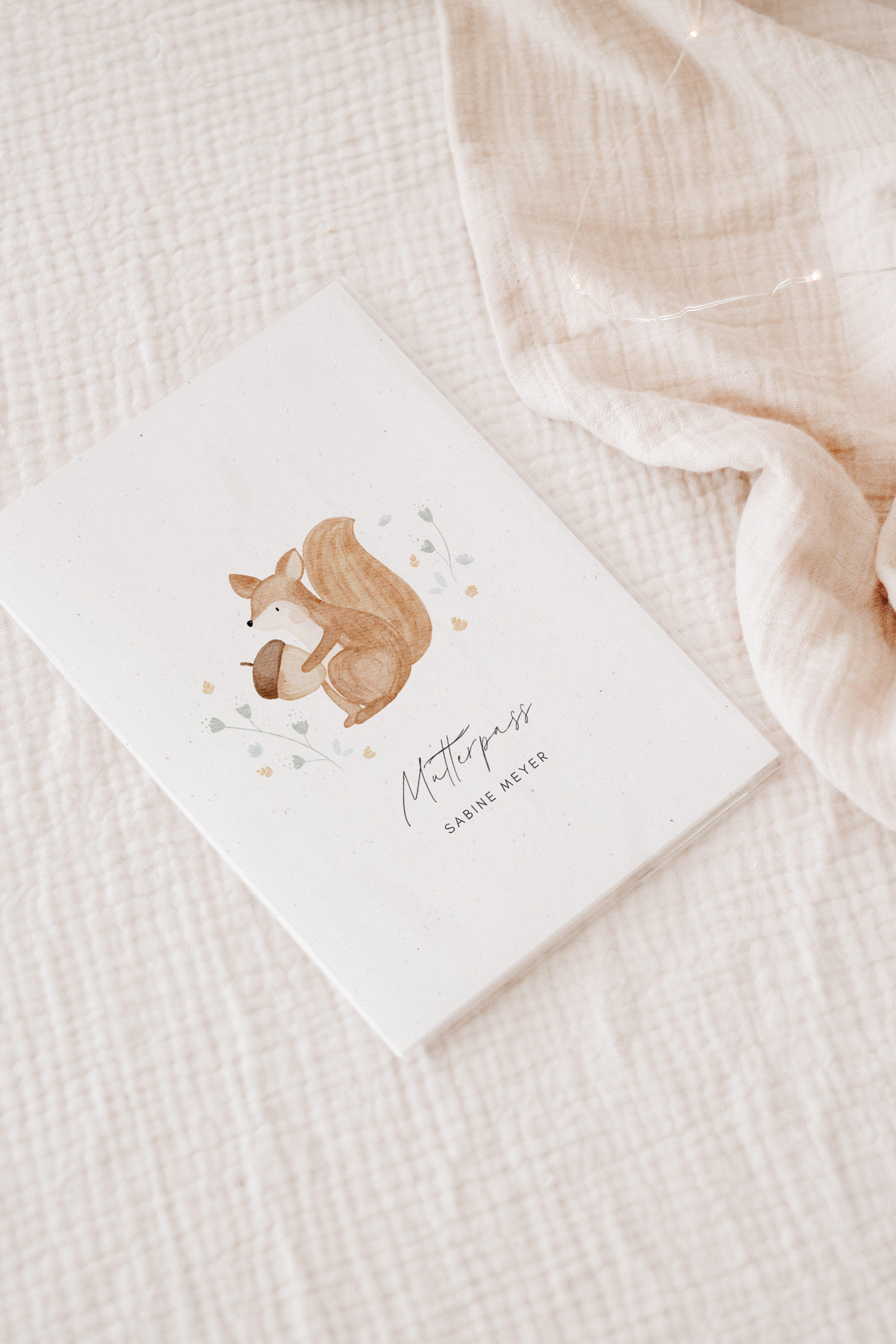 Mutterpass Hülle Eichhörnchen