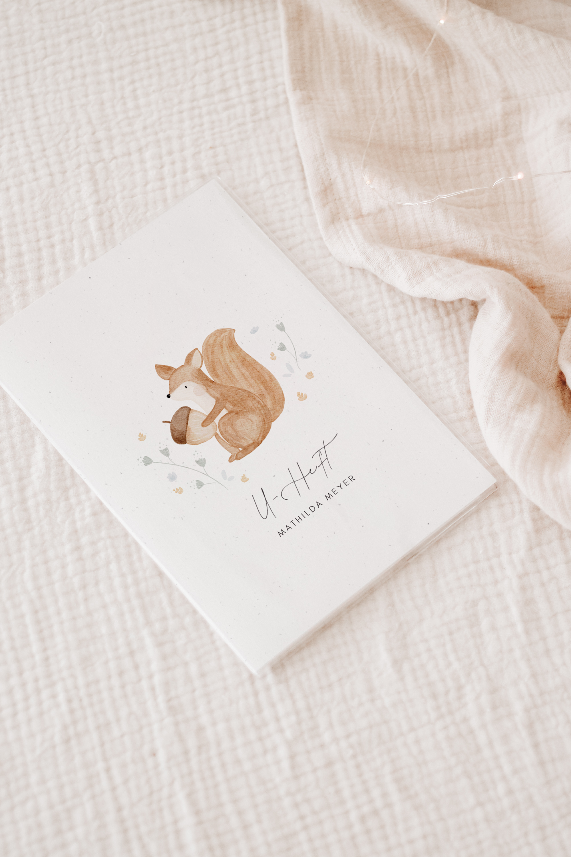 U-Heft Hülle Eichhörnchen