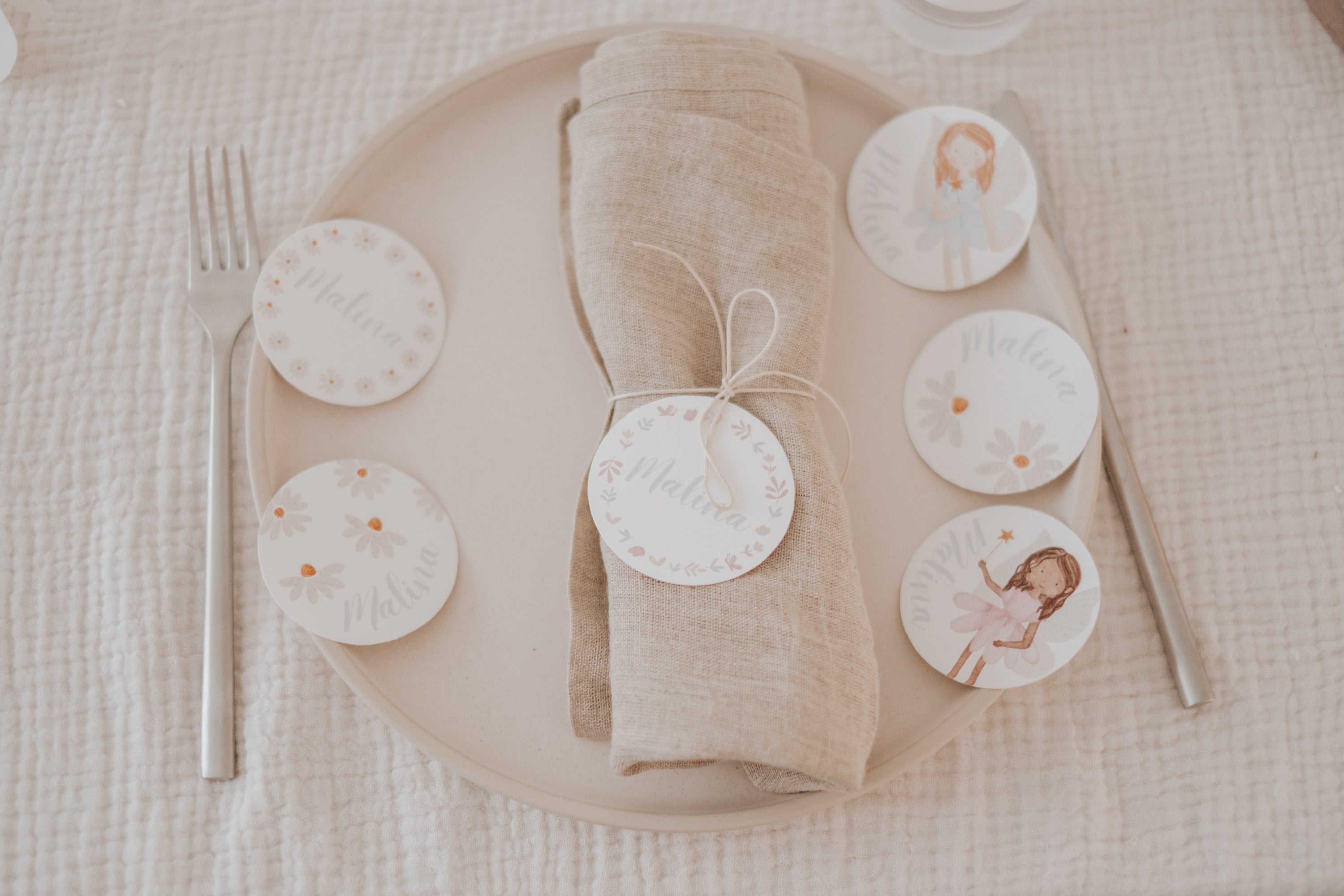 Geschenkanhänger Feen