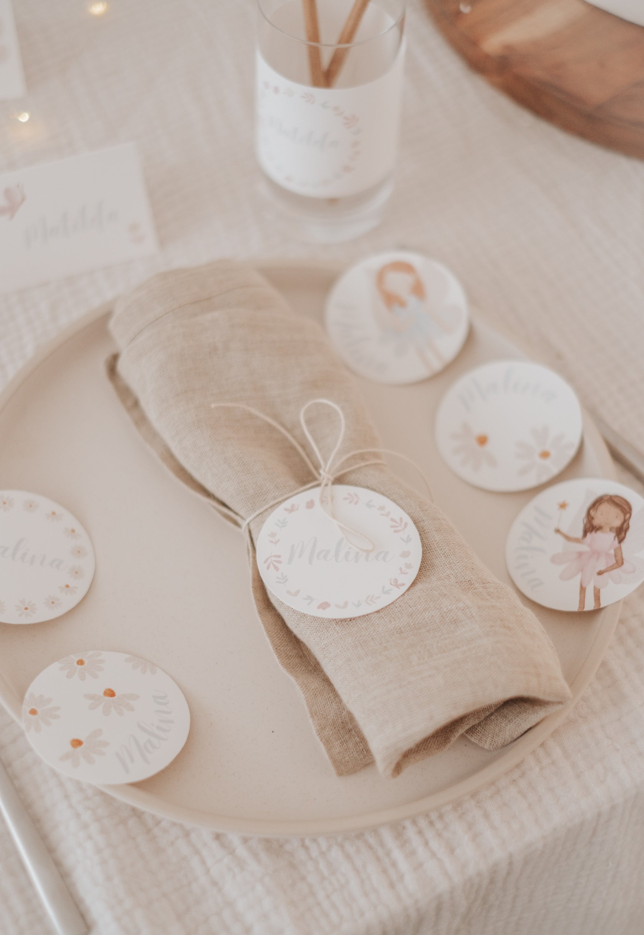 Geschenkanhänger Feen