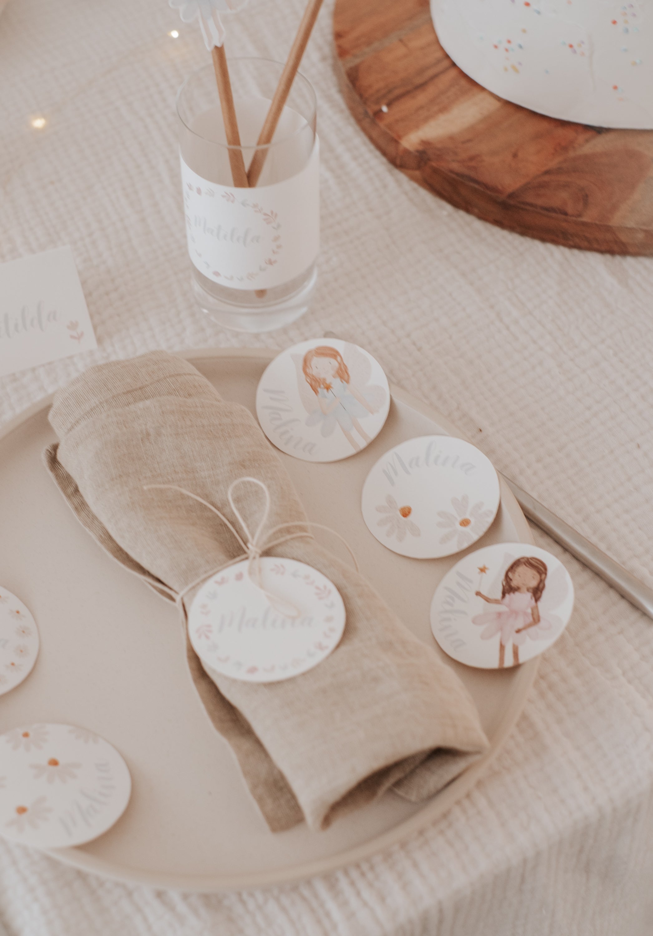 Geschenkanhänger Feen