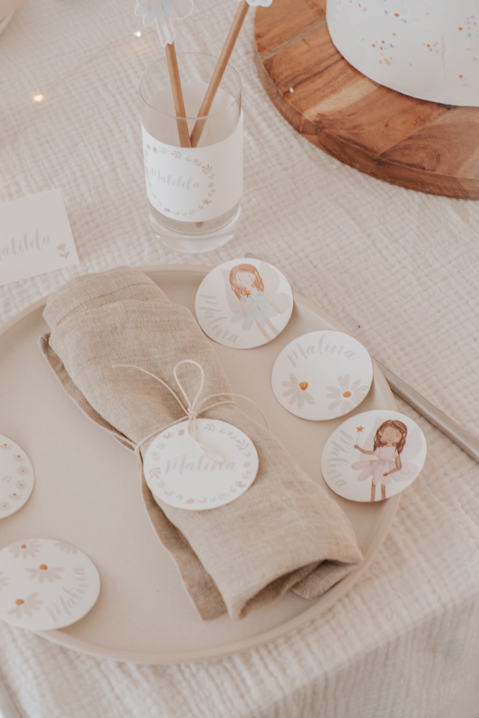 Geschenkanhänger Feen