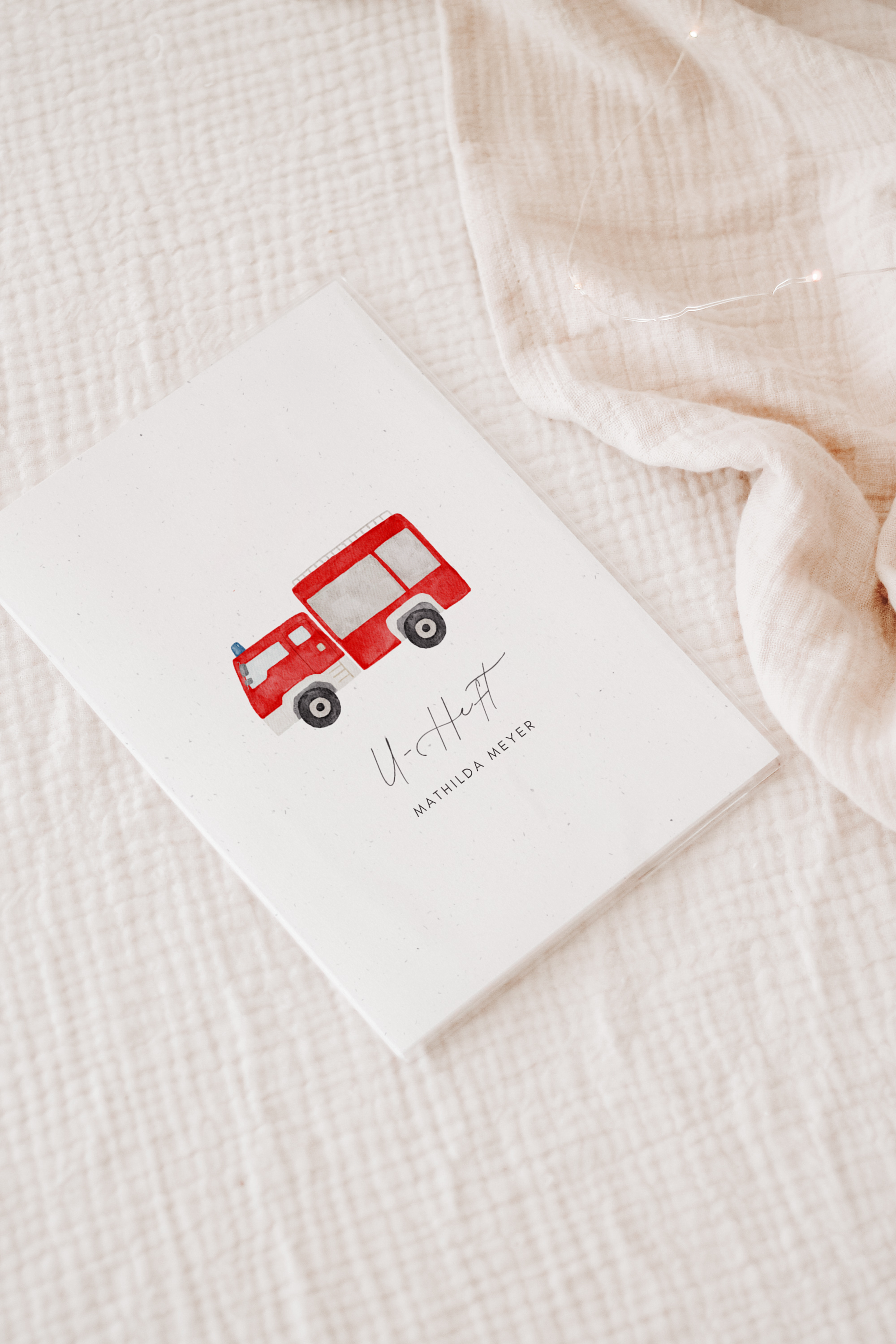 U-Heft Hülle Feuerwehr