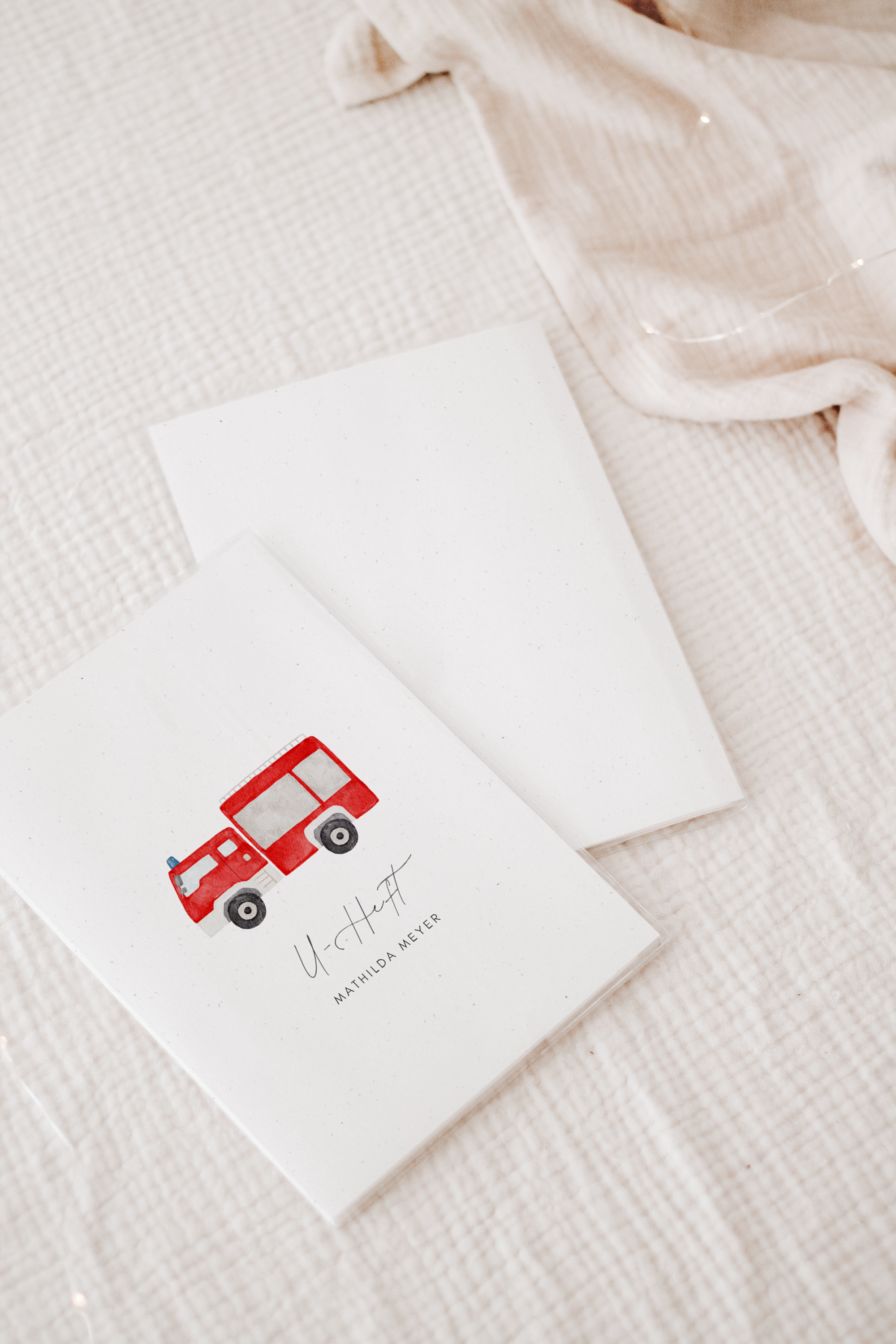 U-Heft Hülle Feuerwehr