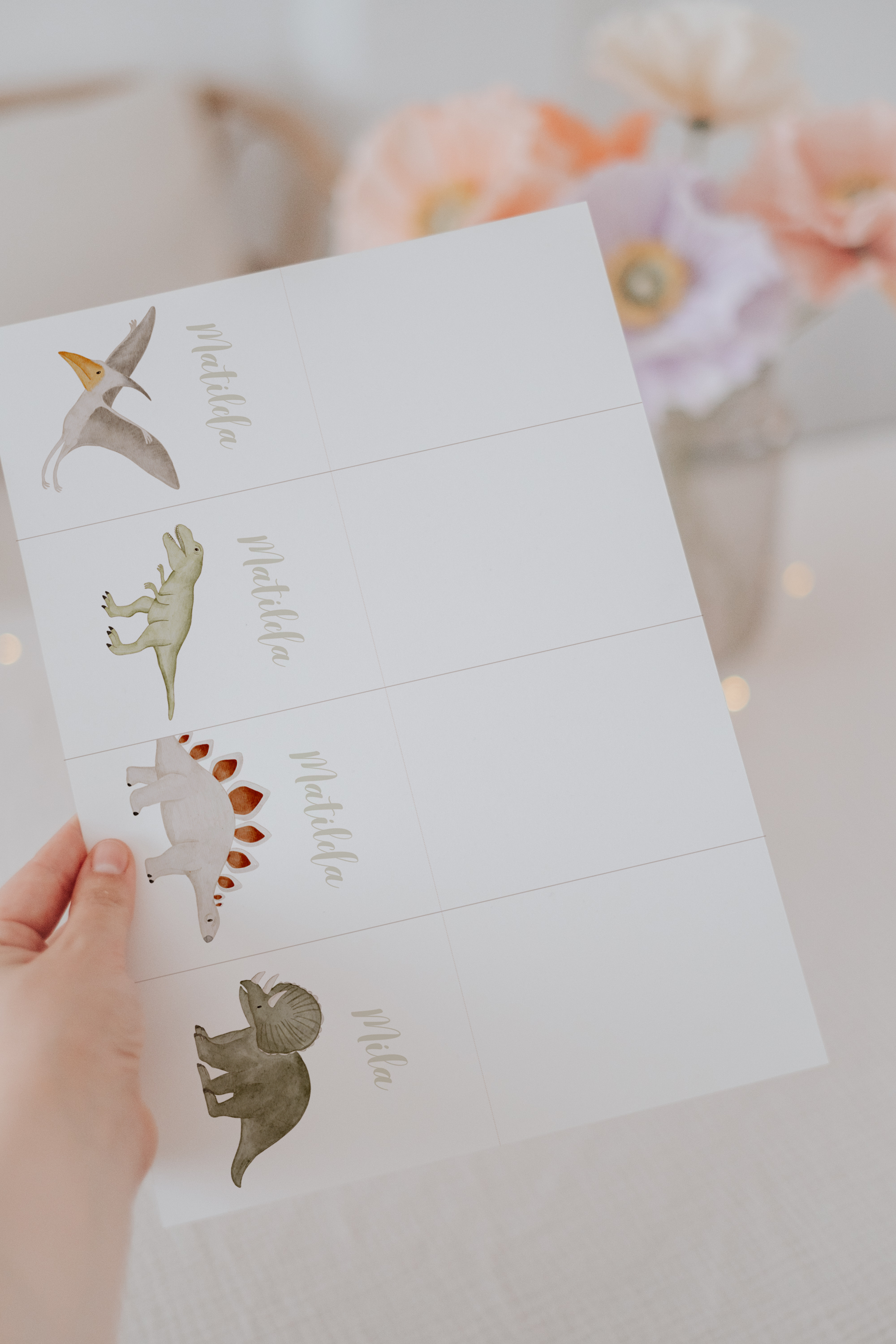 Geschenktüten Dinosaurier