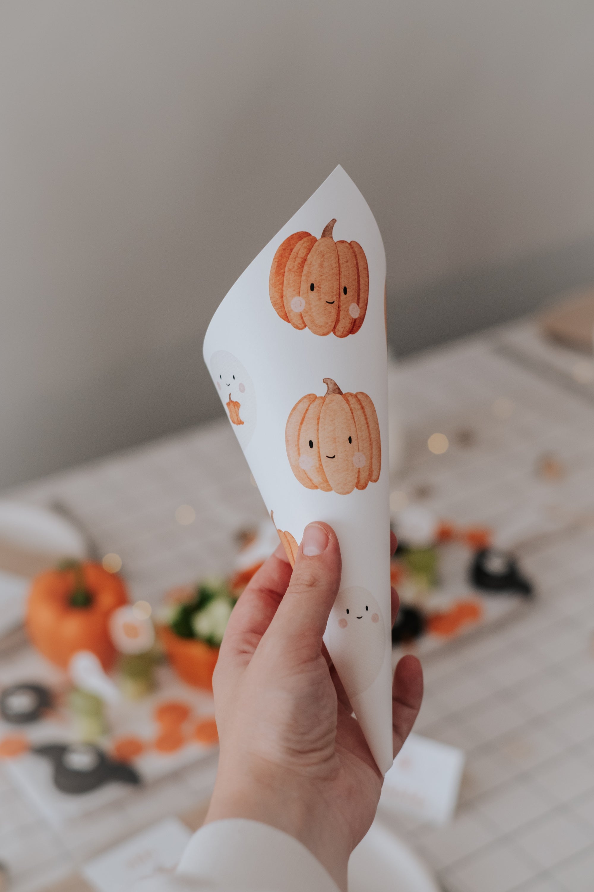 Spitztüte Halloween Kürbis & Gespenst