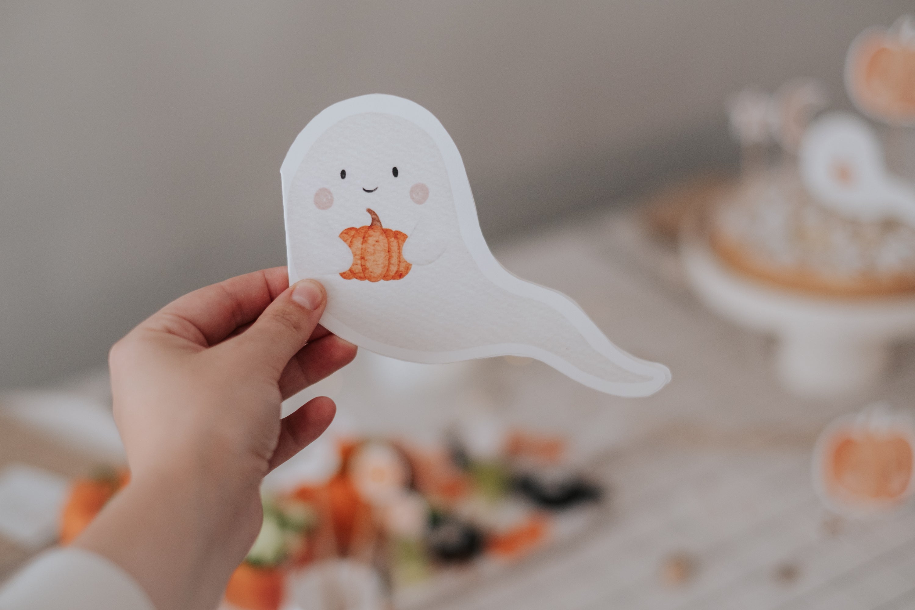 Set Halloween Kürbis & Gespenst - großes Bundle