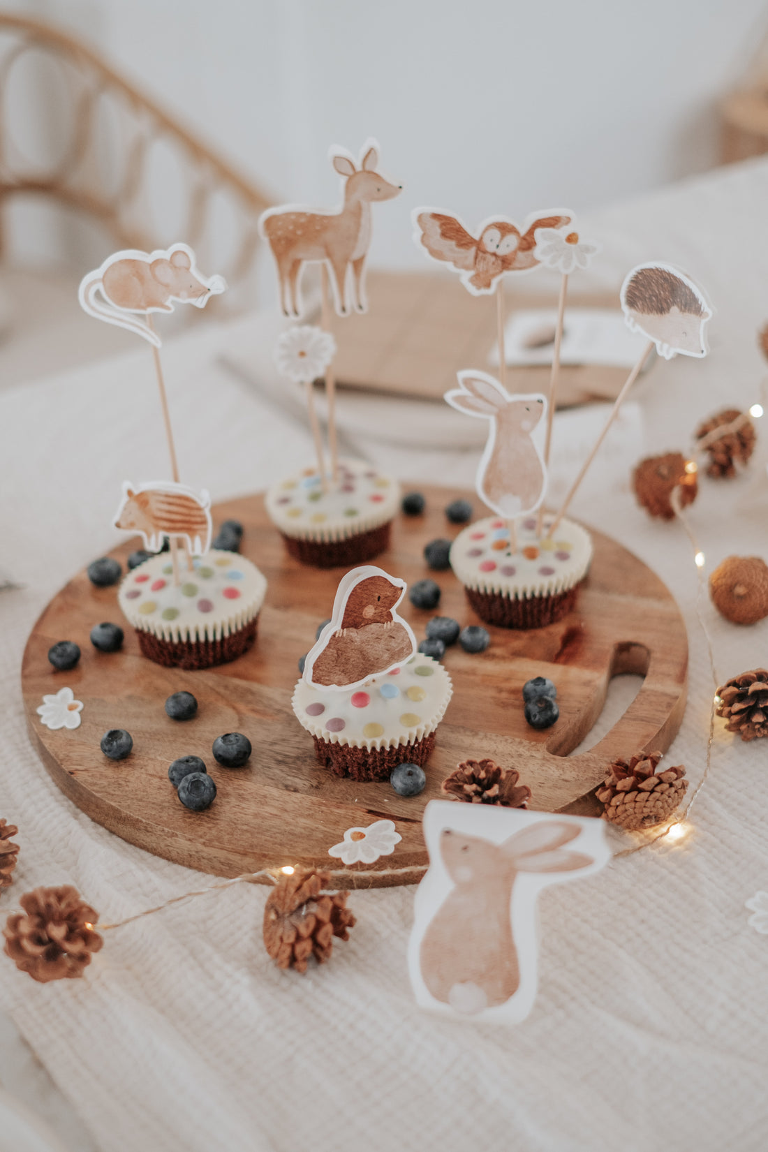 Caketopper Waldtiere