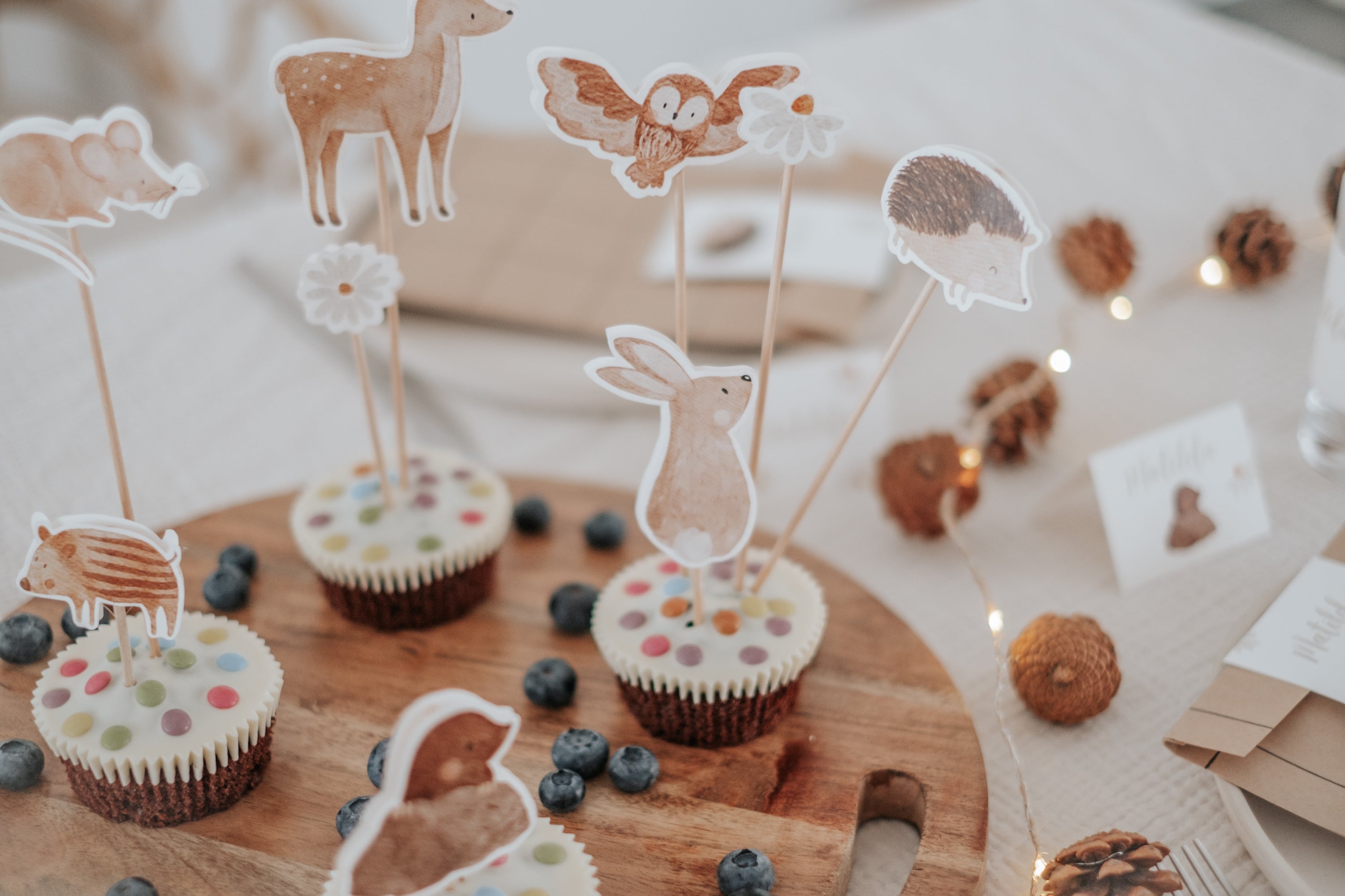 Caketopper Waldtiere