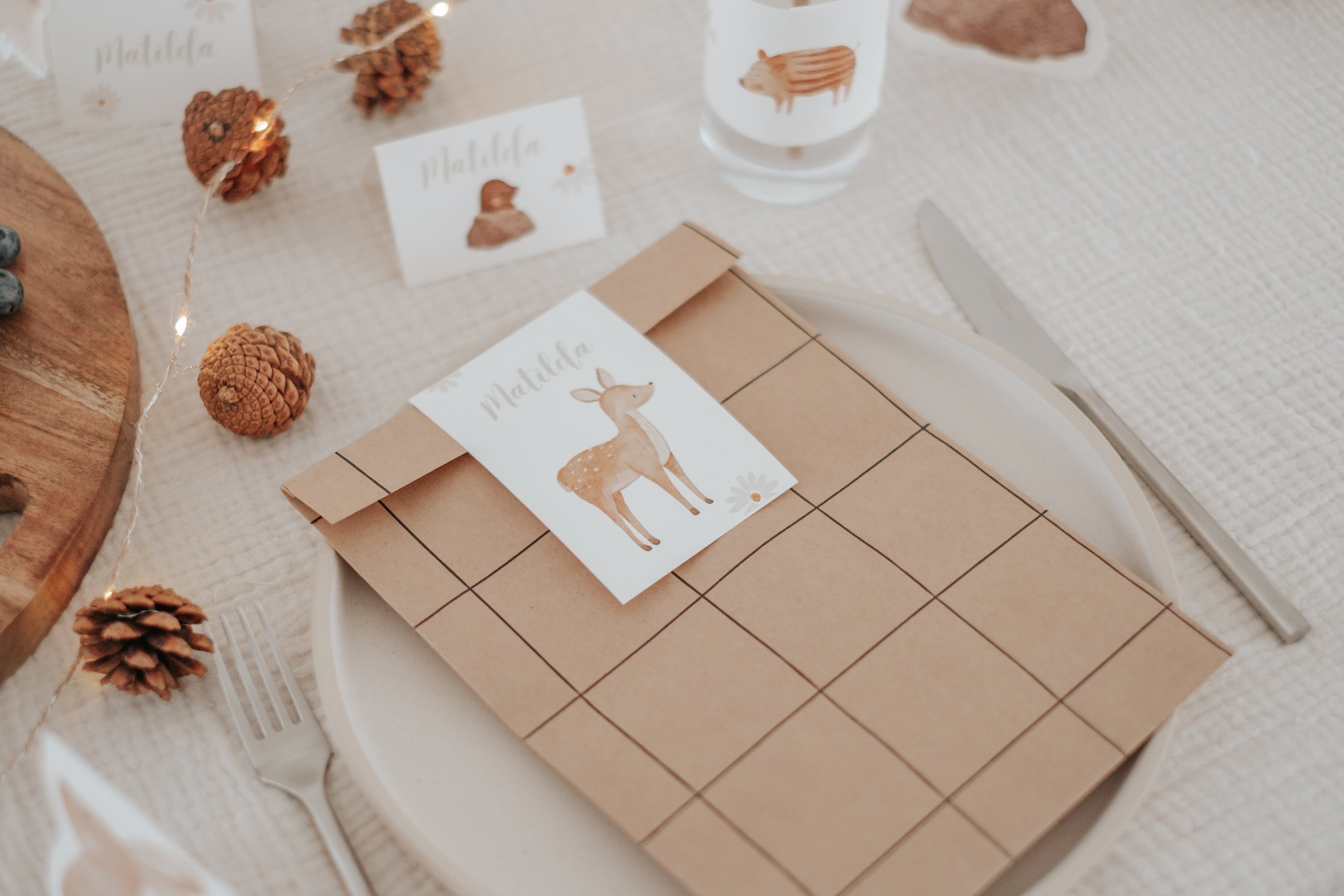 Geschenktüten Waldtiere
