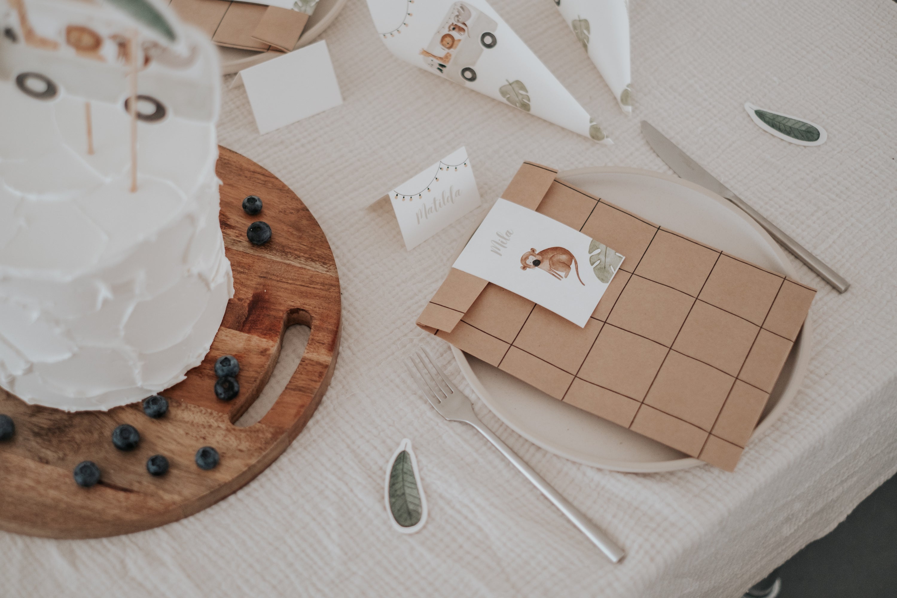 Geschenktüten Safaribus