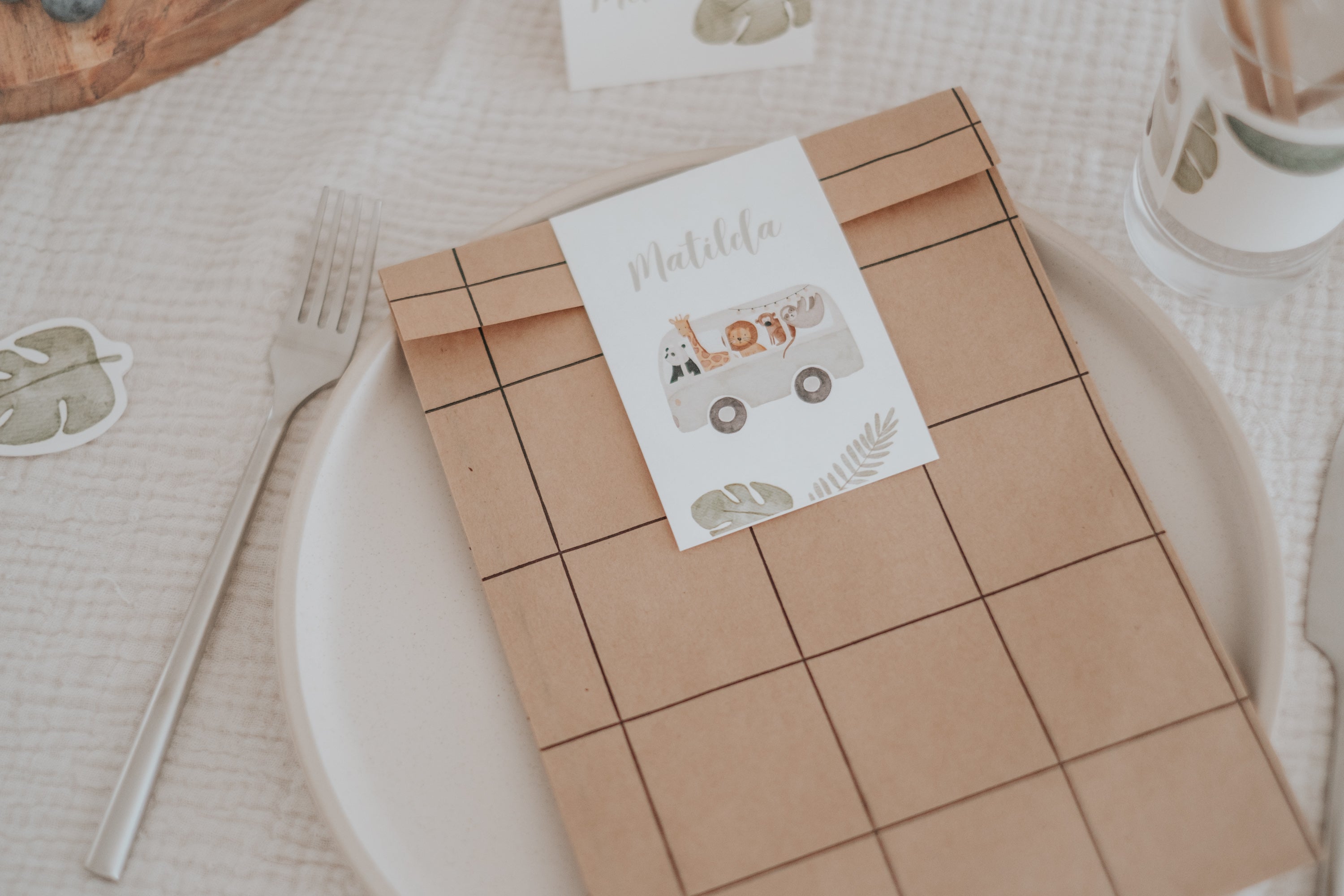 Geschenktüten Safaribus