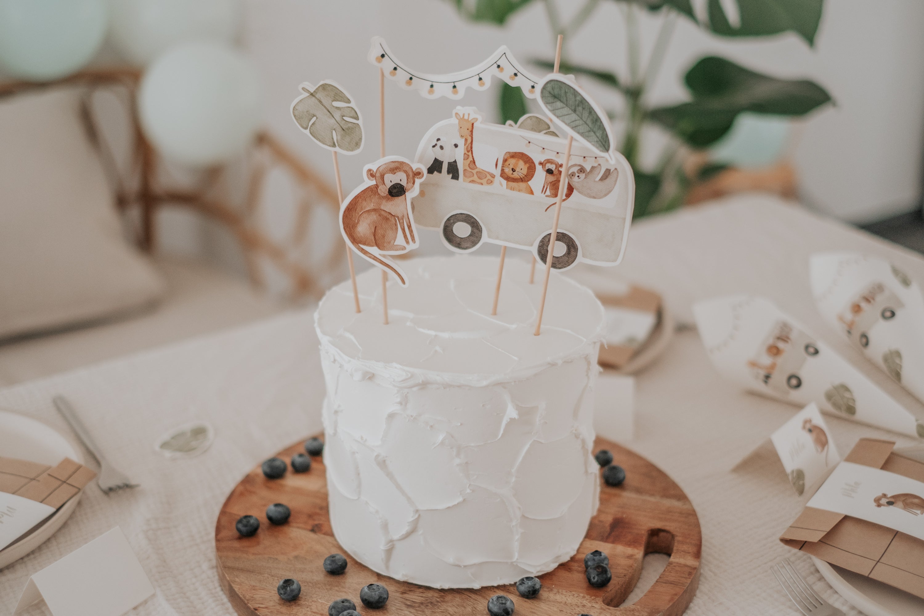 Caketopper Safaribus