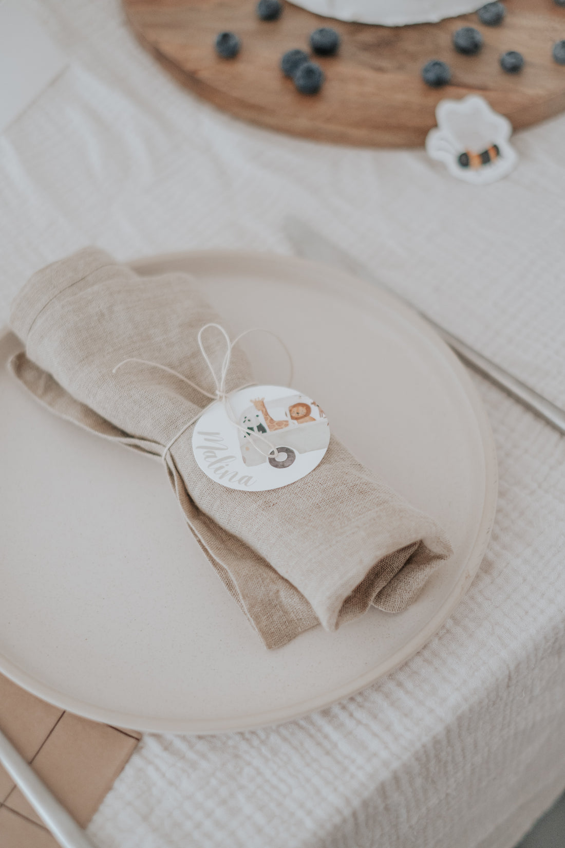 Geschenkanhänger Safaribus