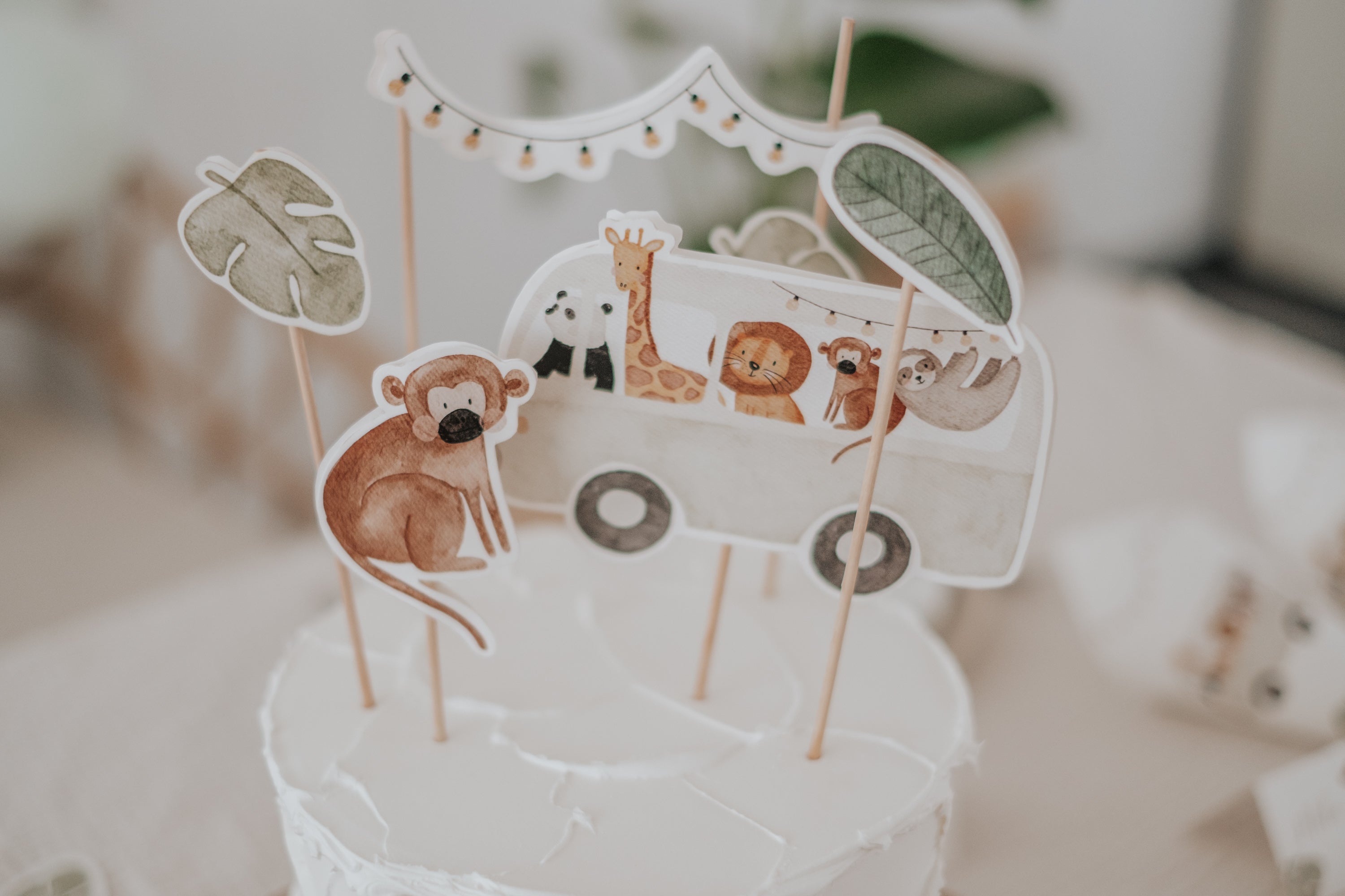 Caketopper Safaribus