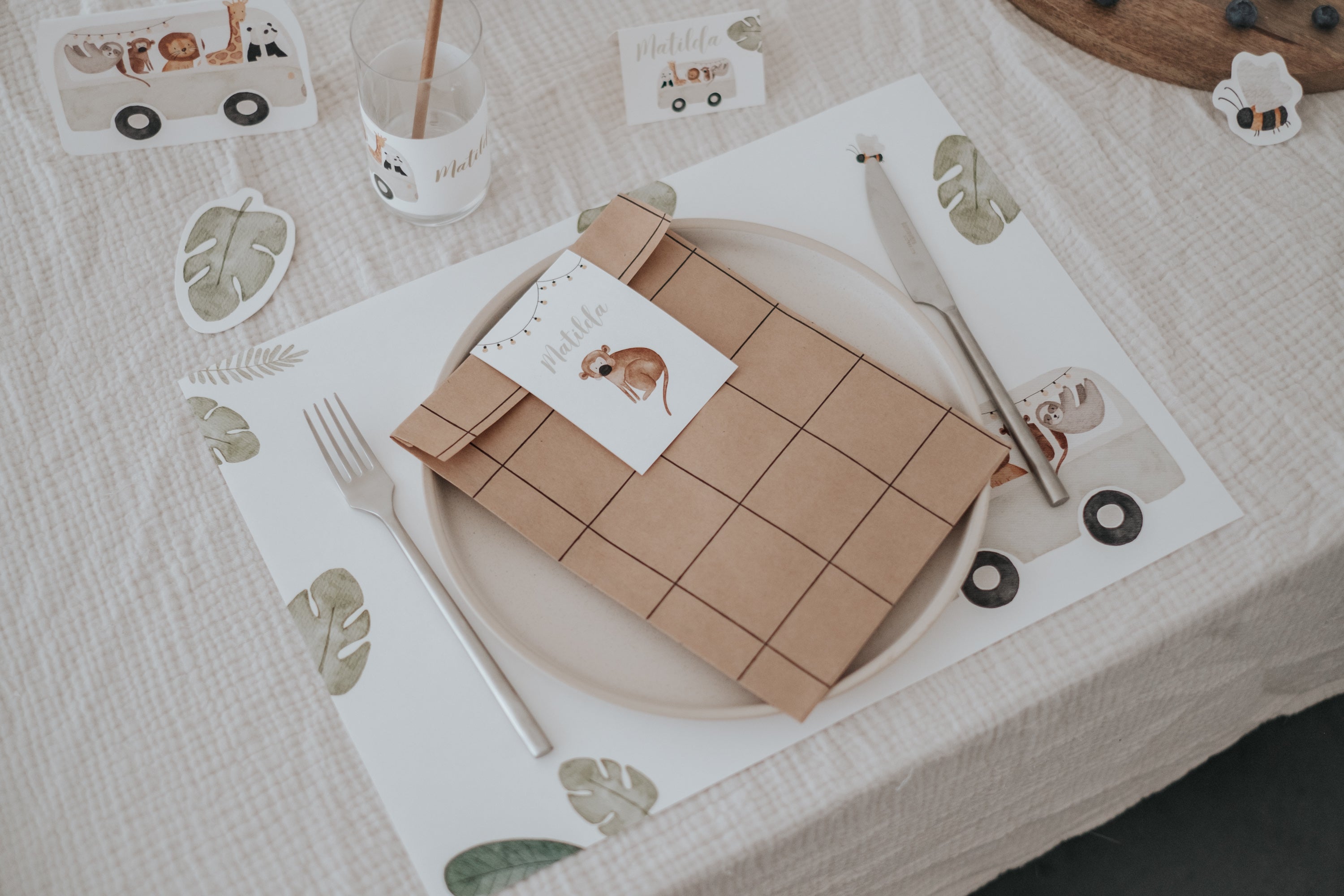 Geschenktüten Safaribus