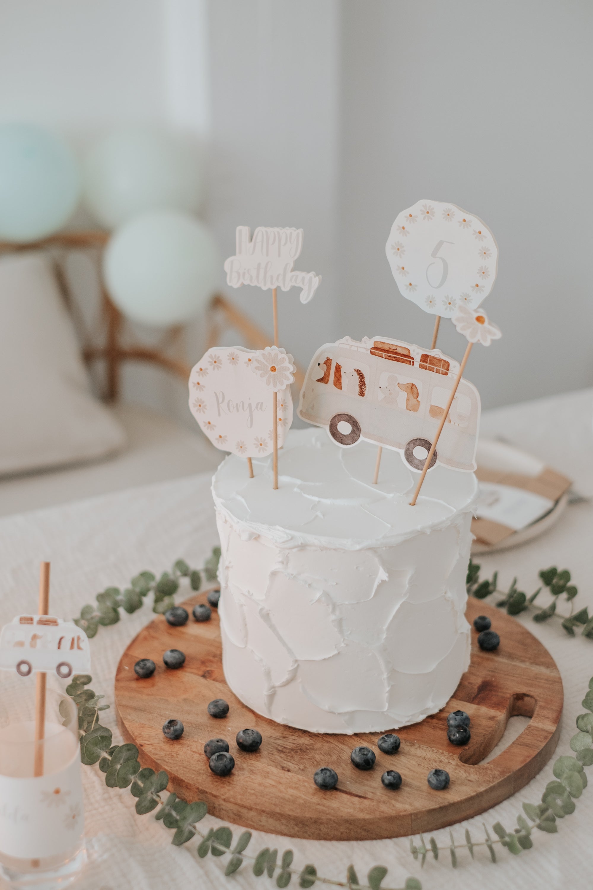 Caketopper Tierbus