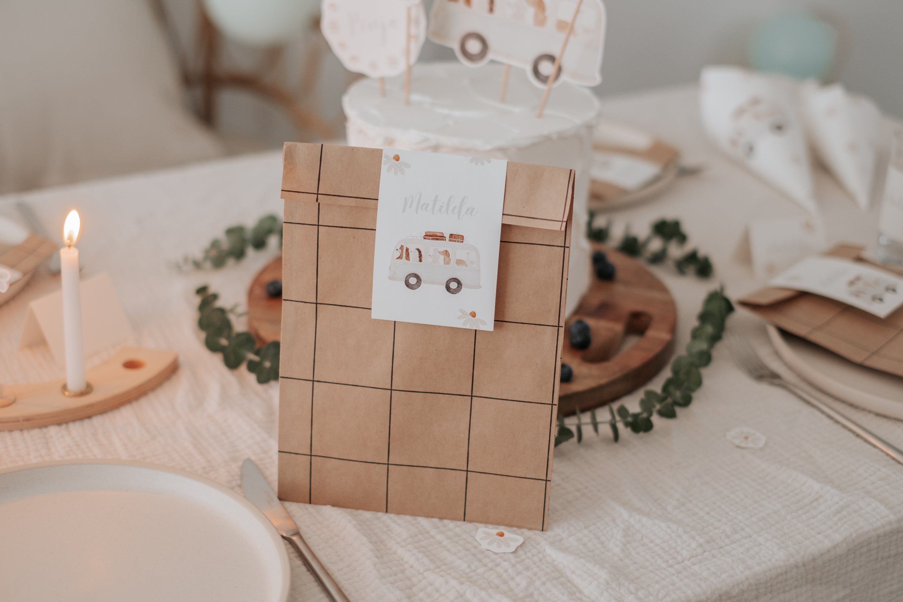 Geschenktüten Tierbus